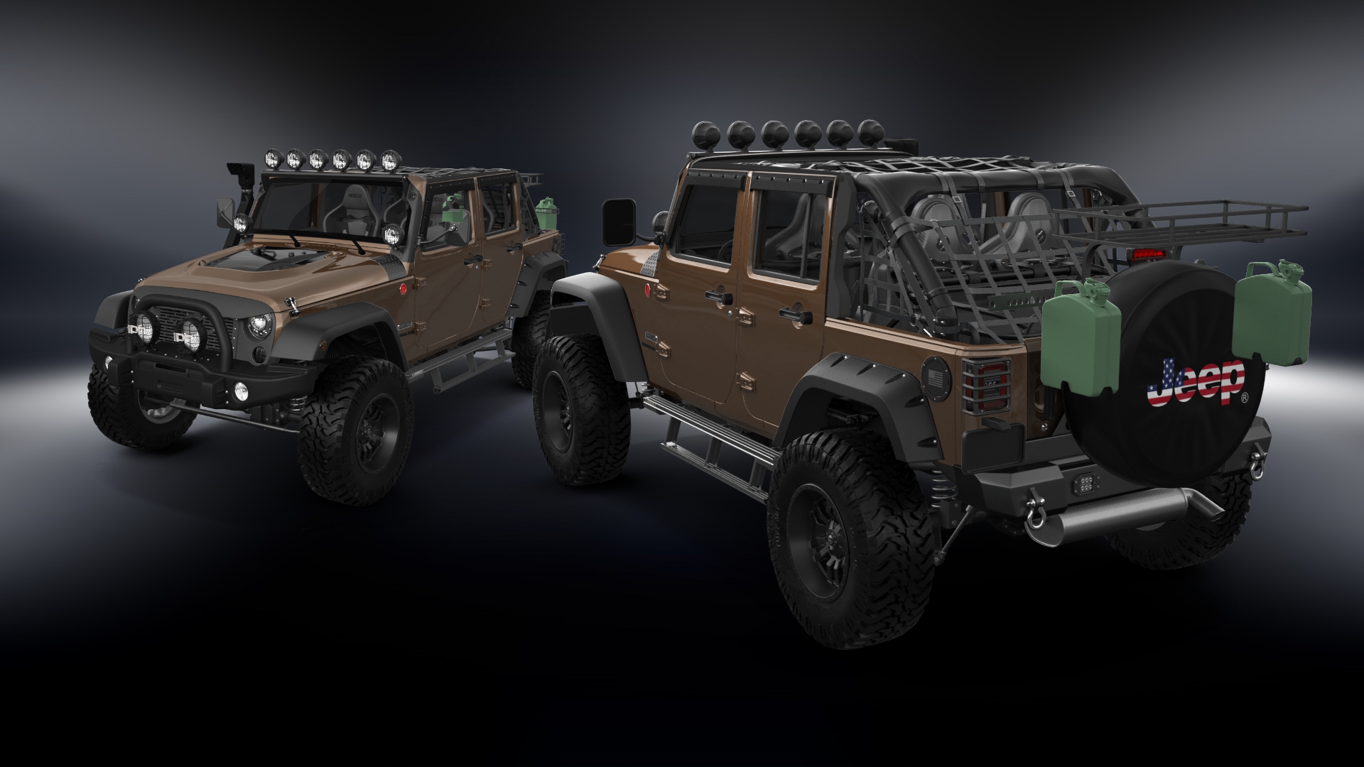 Jeep Wrangler Unlimited JK Rubicon Recon 4 Door SUV 2017
