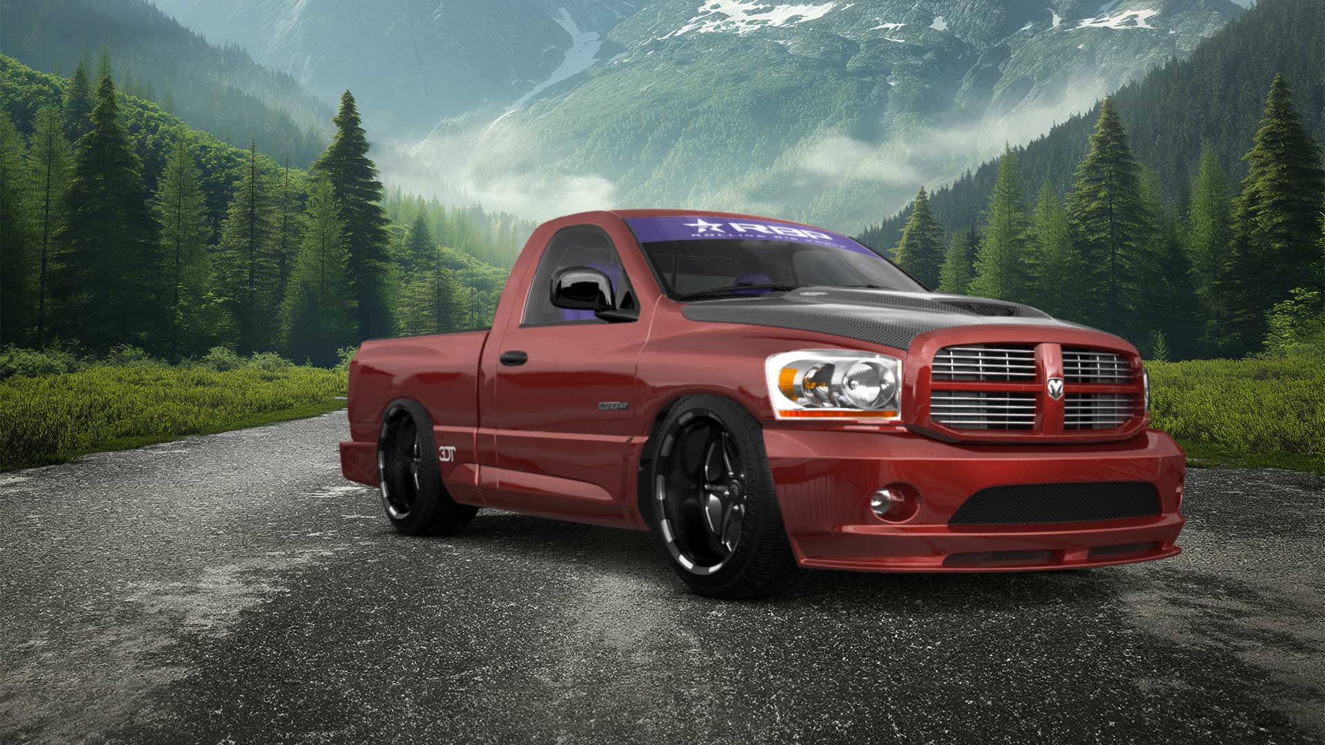 Dodge Ram SRT-10 2 Door pickup truck 2006 tuning