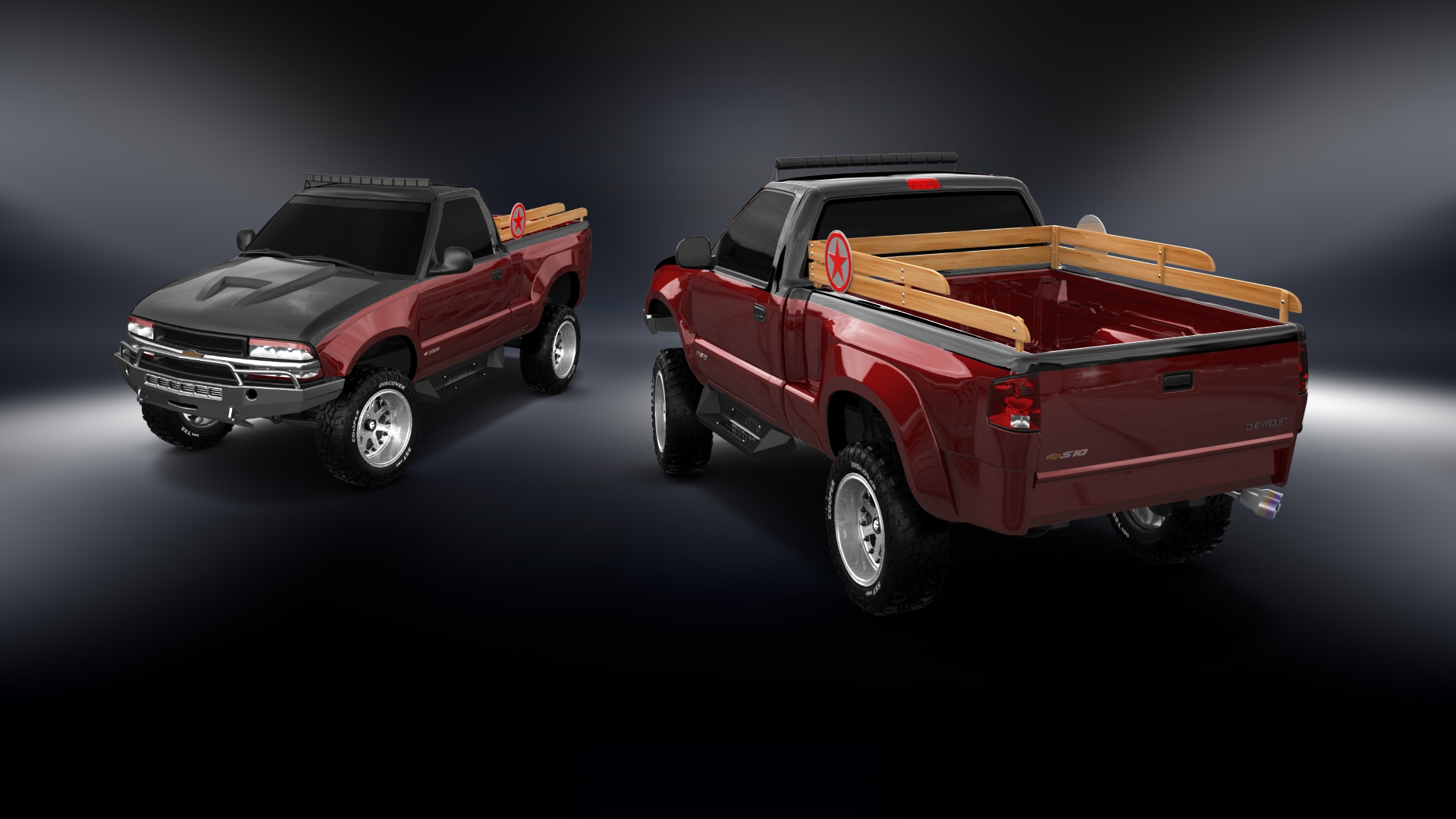 Chevrolet S-10 Stepside 2 Door pickup truck 1999 tuning
