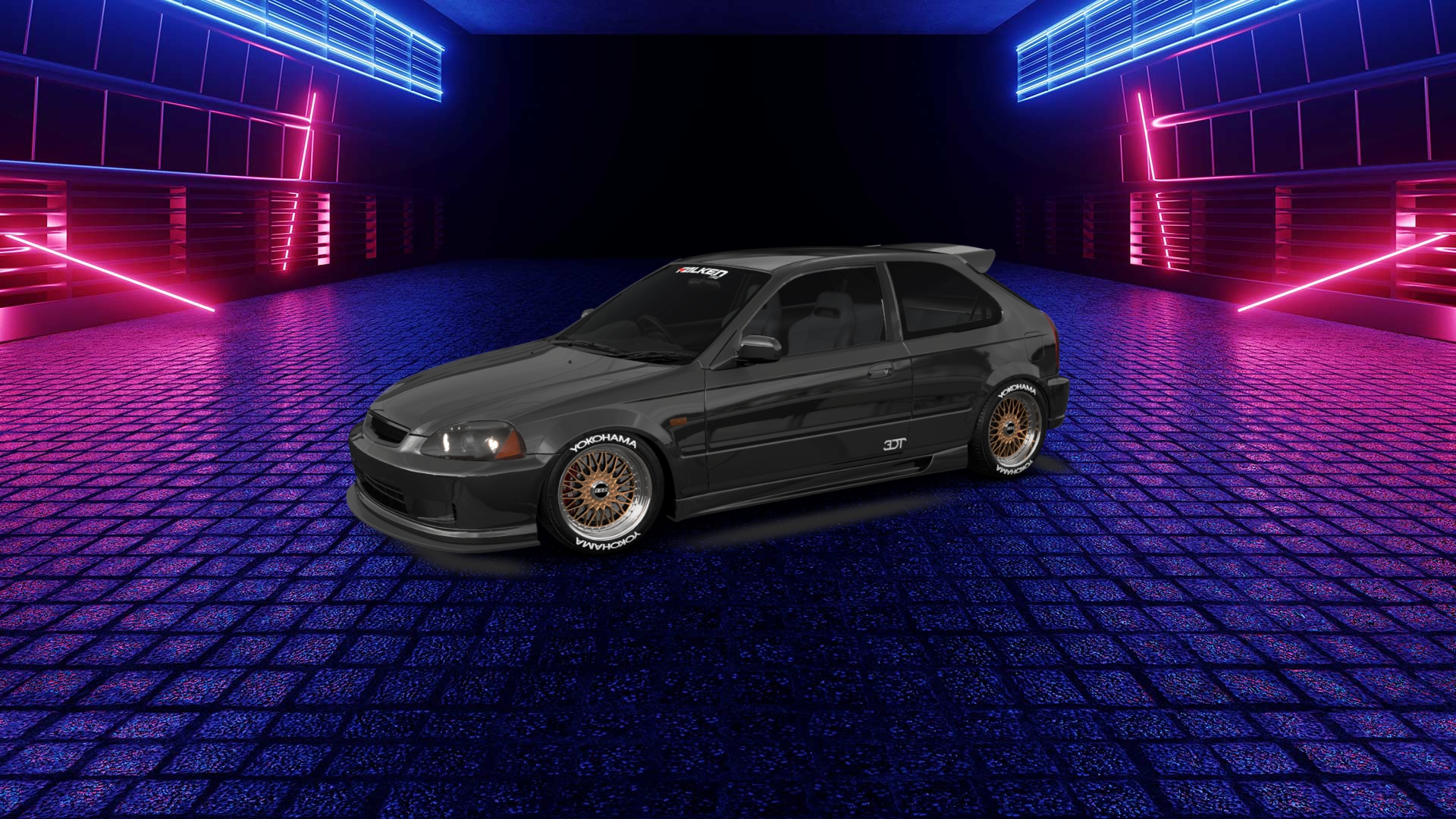 Honda Civic 3 Door Hatchback 1997 Images