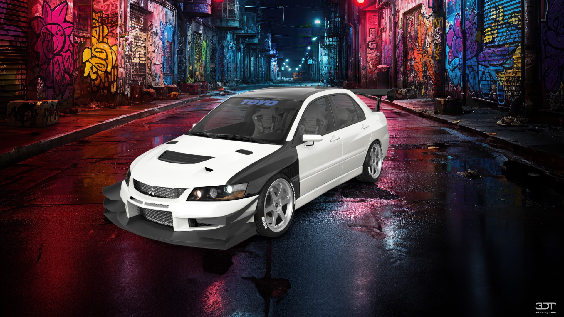Mitsubishi Lancer Evo IX 4 Door Saloon 2005 tuning