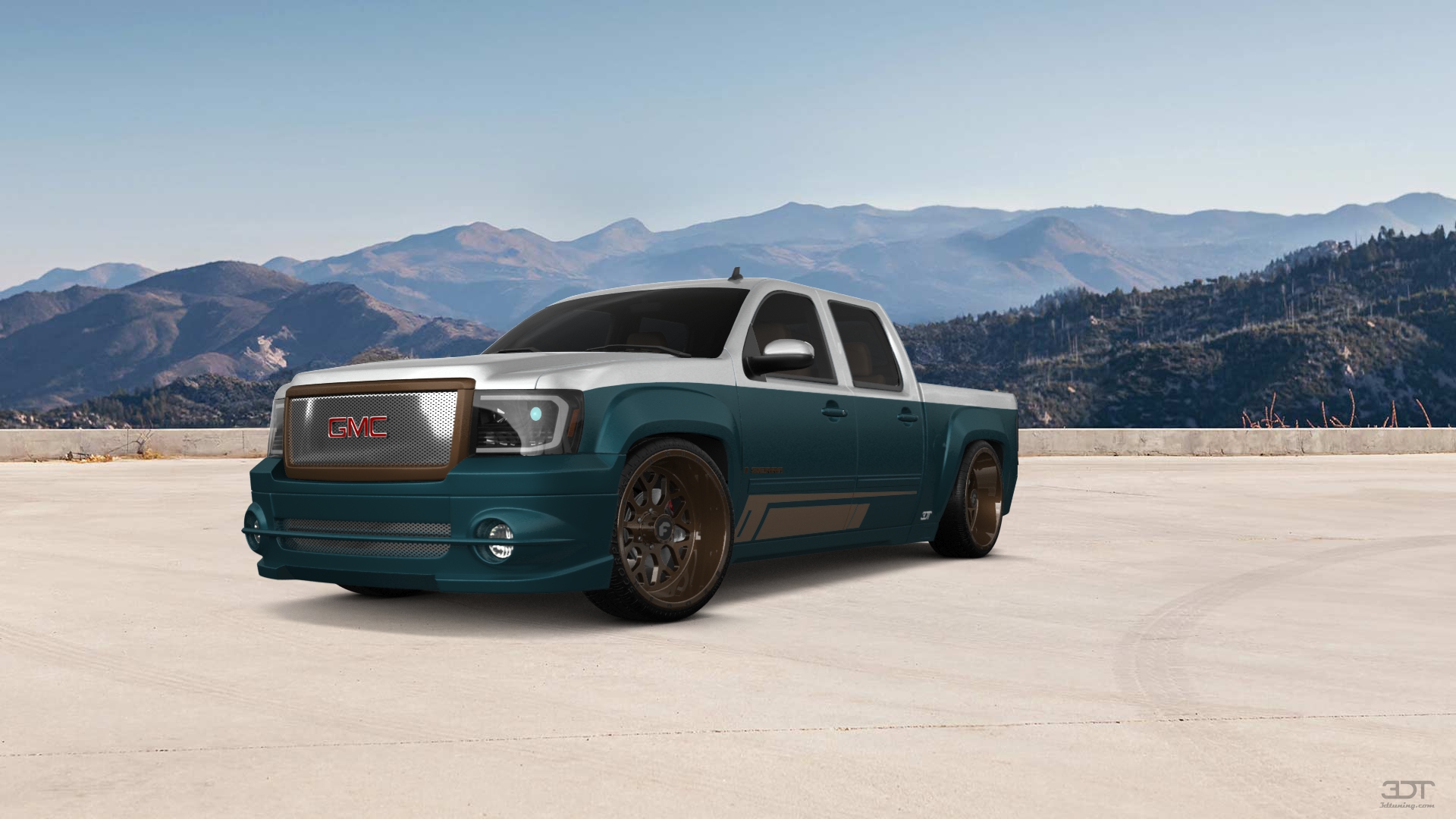 GMC Sierra 1500 Crew Cab 5.8 ft box 4 Door pickup truck 2007