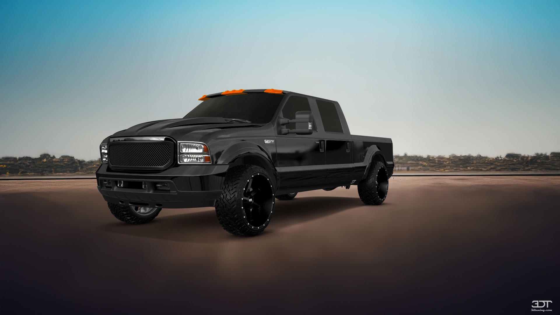 Ford F-250 Crew Cab 4 Door pickup truck 1999 tuning