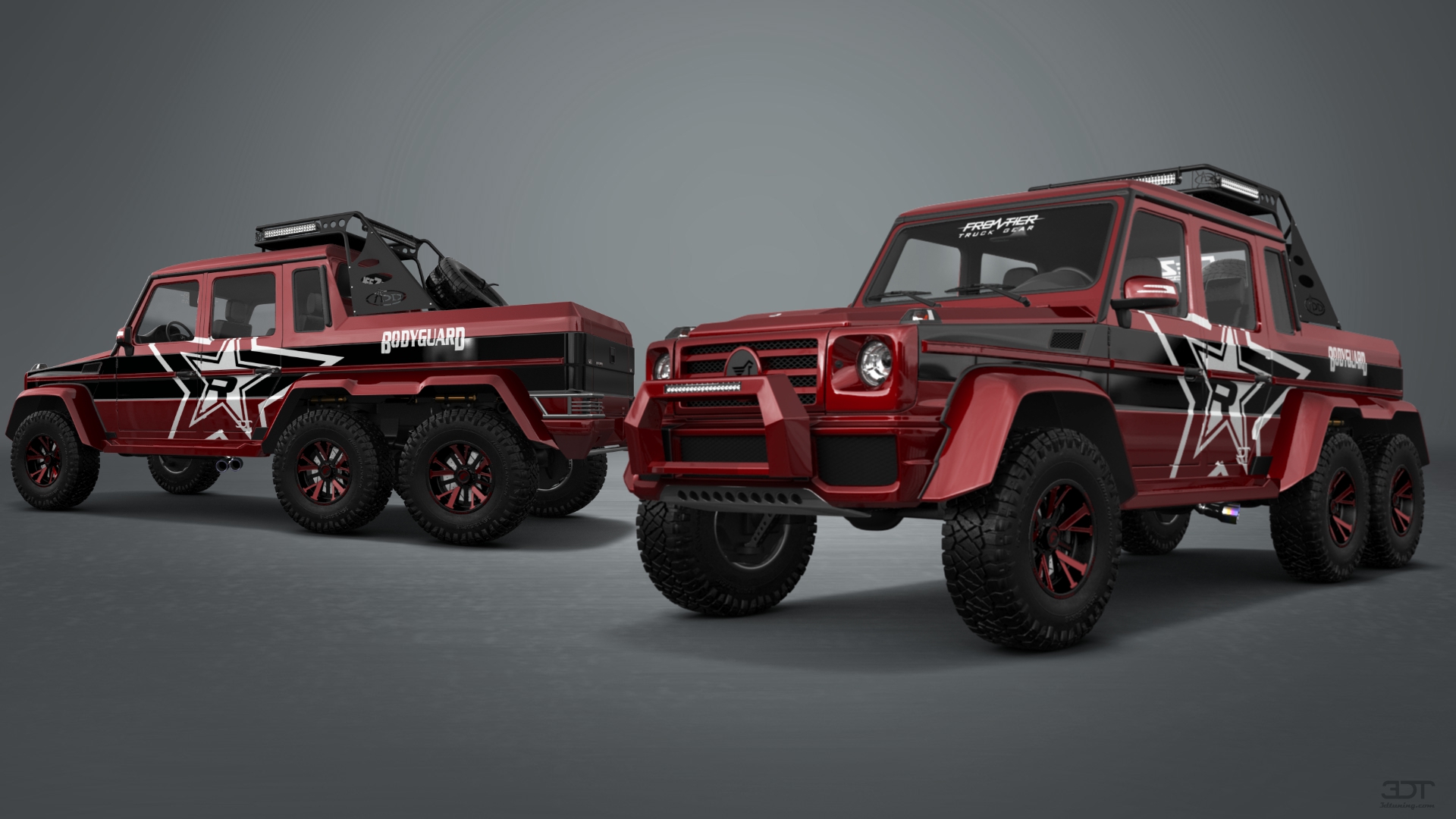Mercedes G 63 AMG 6x6 4 Door pickup truck 2013