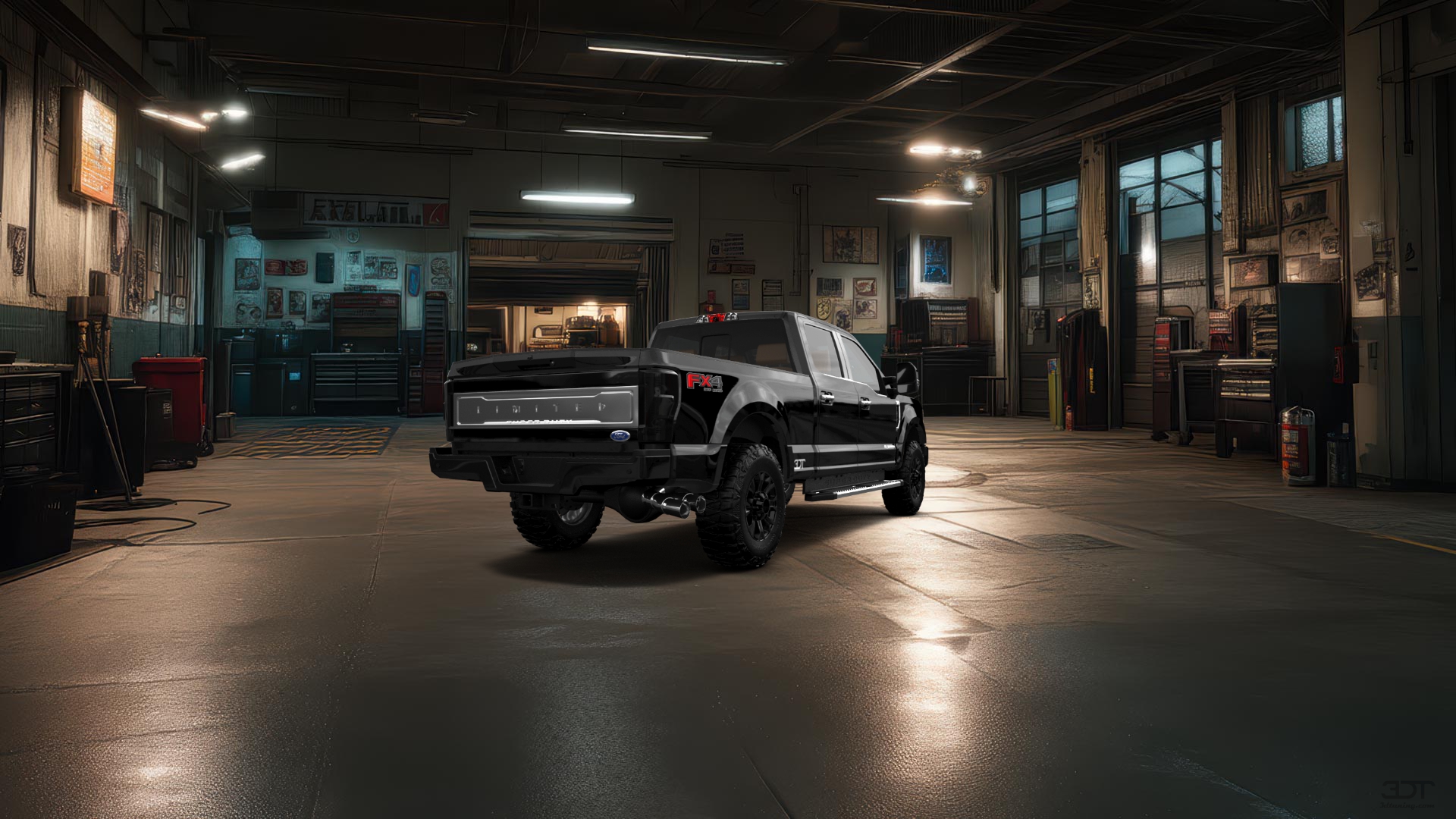 Ford F-250 4 Door pickup truck 2021 tuning