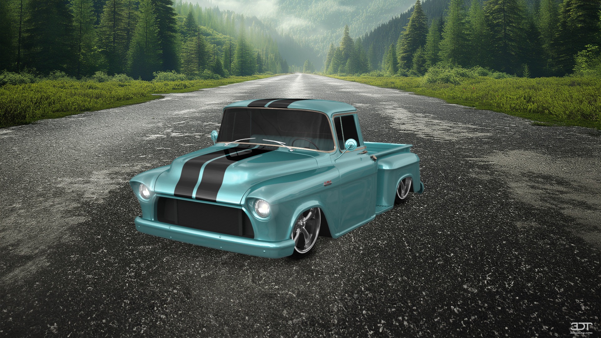 GMC 100 Stepside 2 Door pickup truck 1957