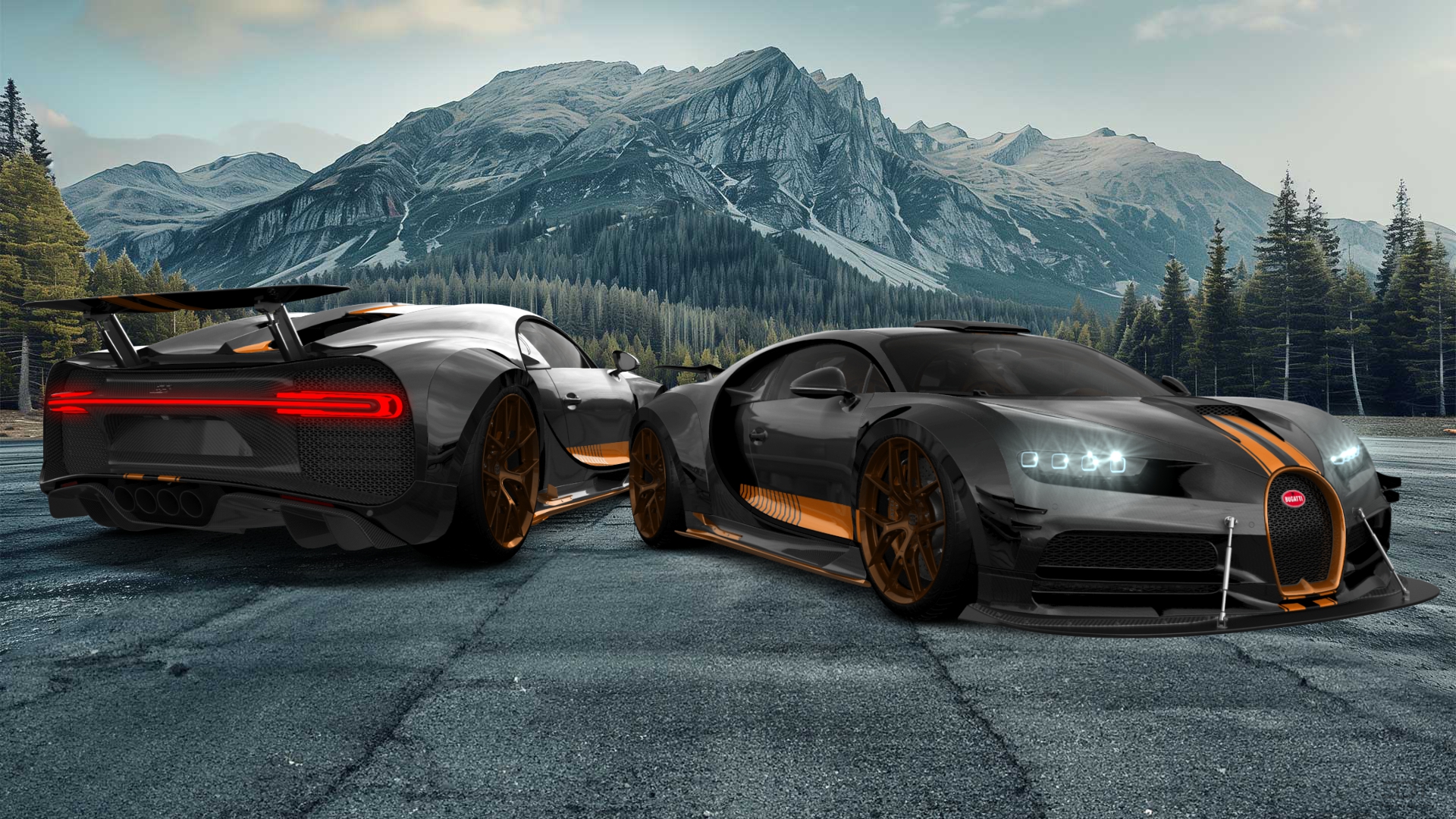 Bugatti Chiron 2 Door Coupe 2016