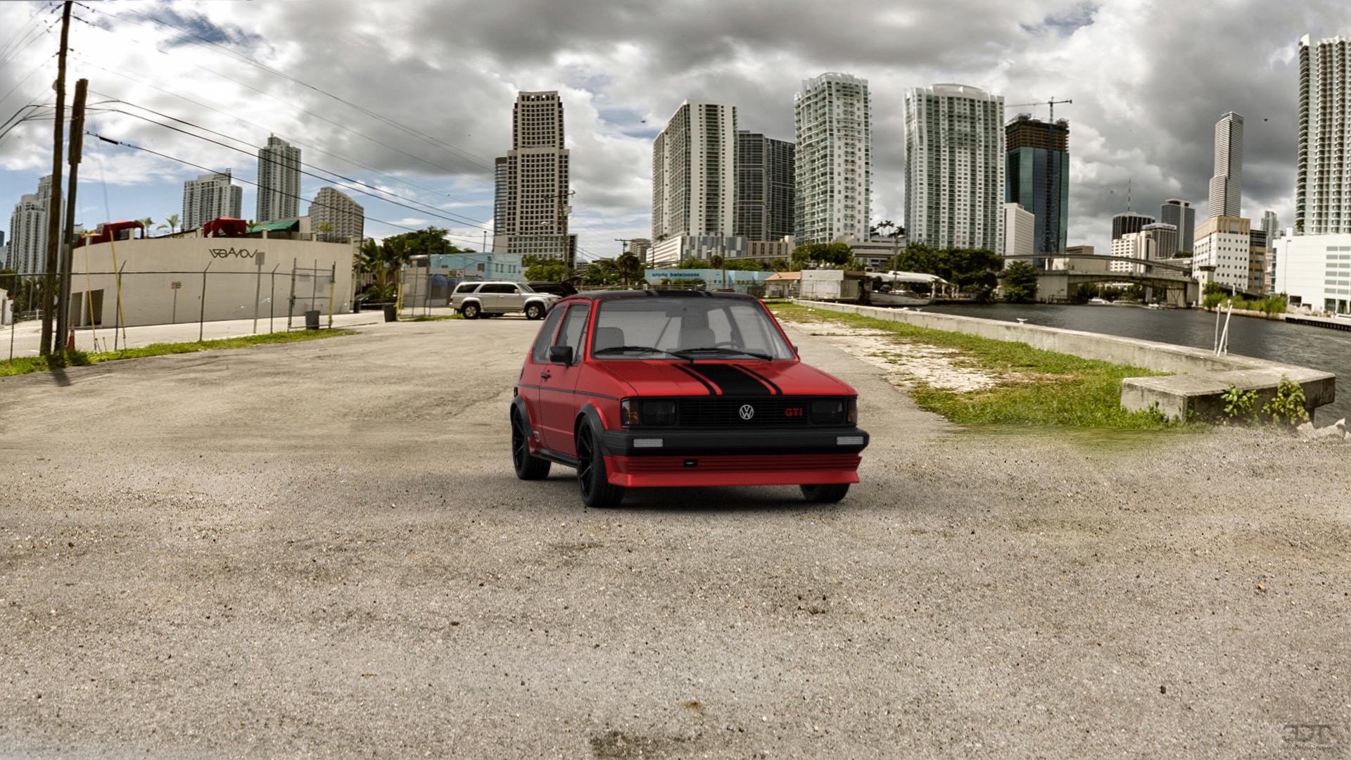 Volkswagen Rabbit GTI Mk1 3 Door Hatchback 1984 tuning