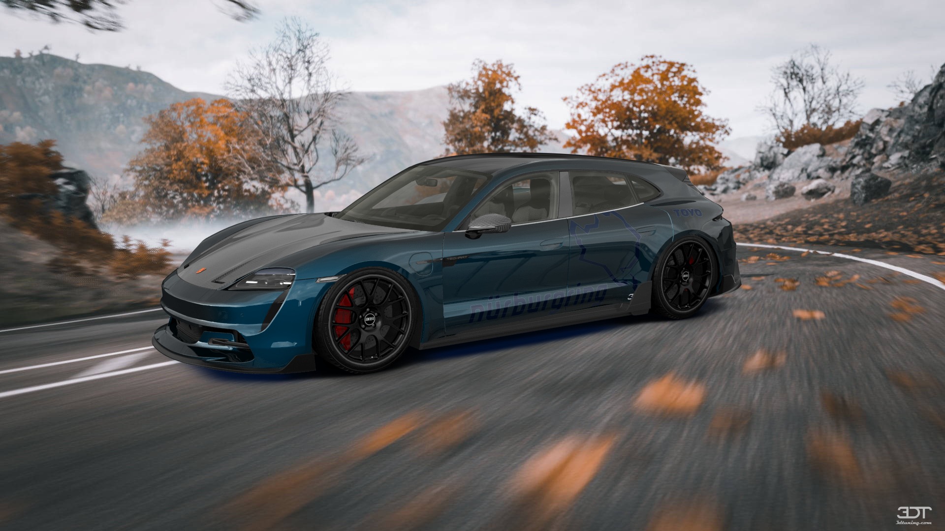Porsche Taycan Sport Turismo Shooting Brake 2019 tuning