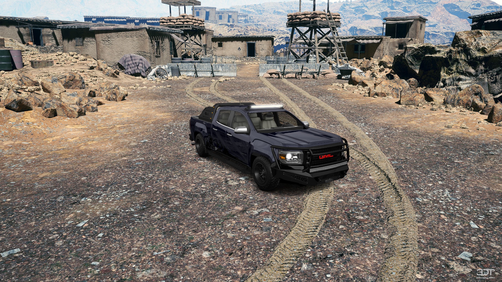 GMC Canyon Crew Cab 4 Door pickup truck 2015 tuning