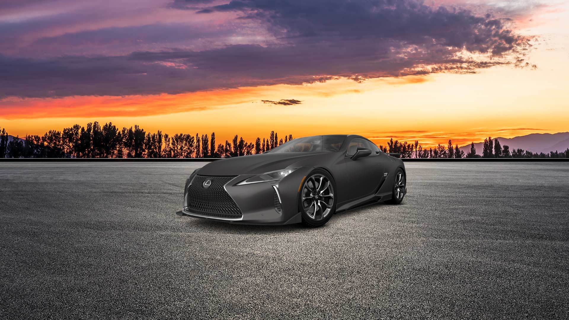 Lexus LC500 2 door fastback coupe 2017
