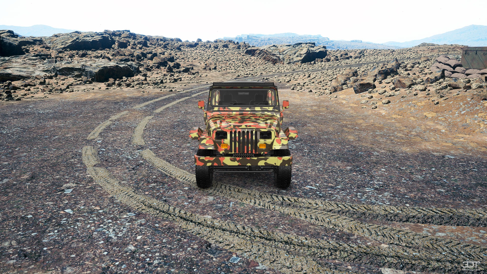 Jeep Wrangler YJ 2 Door SUV 1990