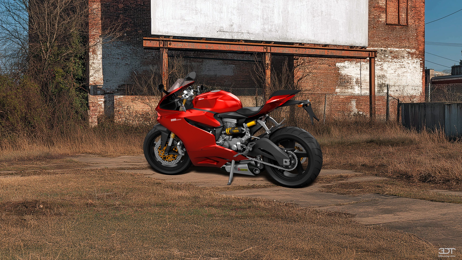 Ducati 899 Panigale Sport Bike 2015 tuning