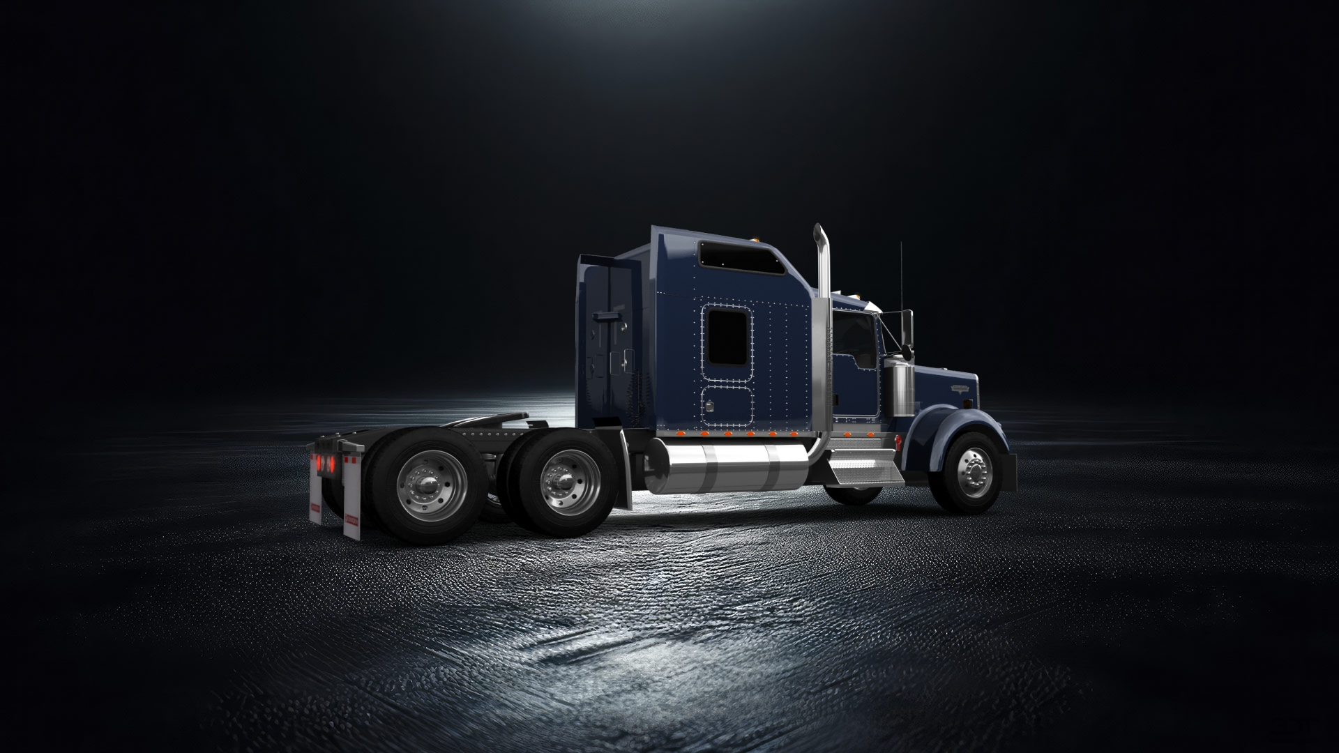 Kenworth W900 Sleeper Cab Truck 2015