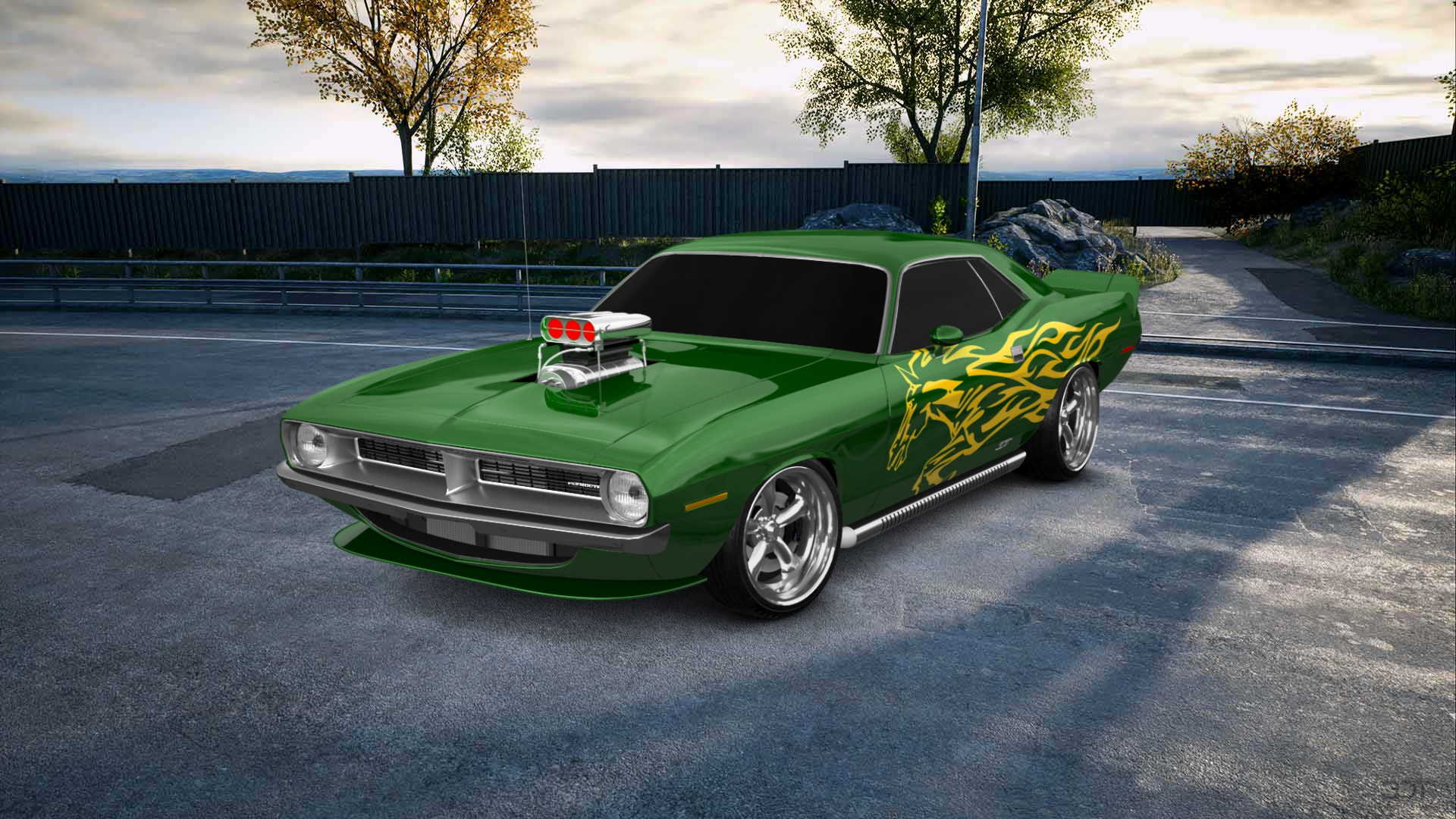 Plymouth Barracuda 2 Door Hardtop 1970 tuning