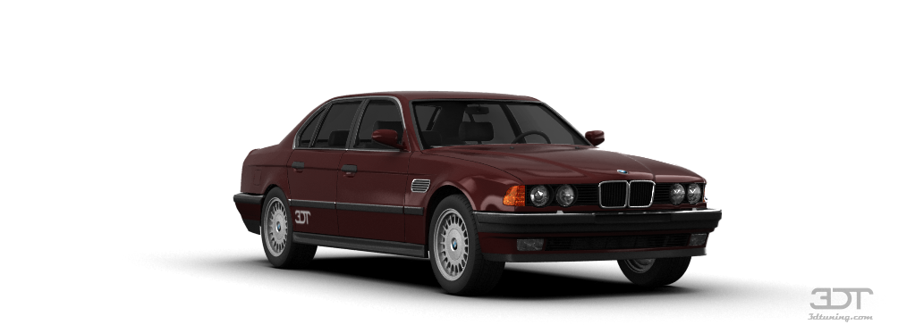 BMW 7 Series Sedan 1986
