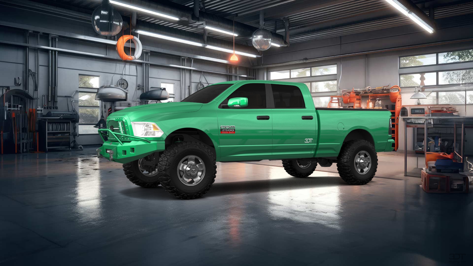 Dodge Ram 2500 4 Door Truck 2014