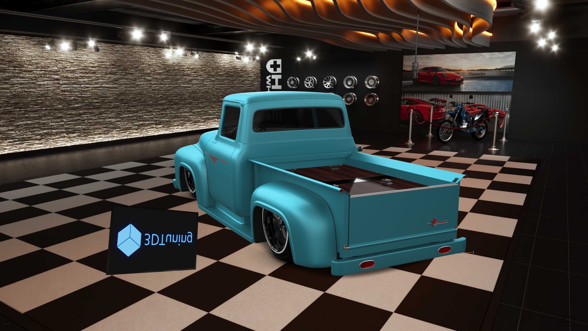 Ford F-100 2 Door truck 1956