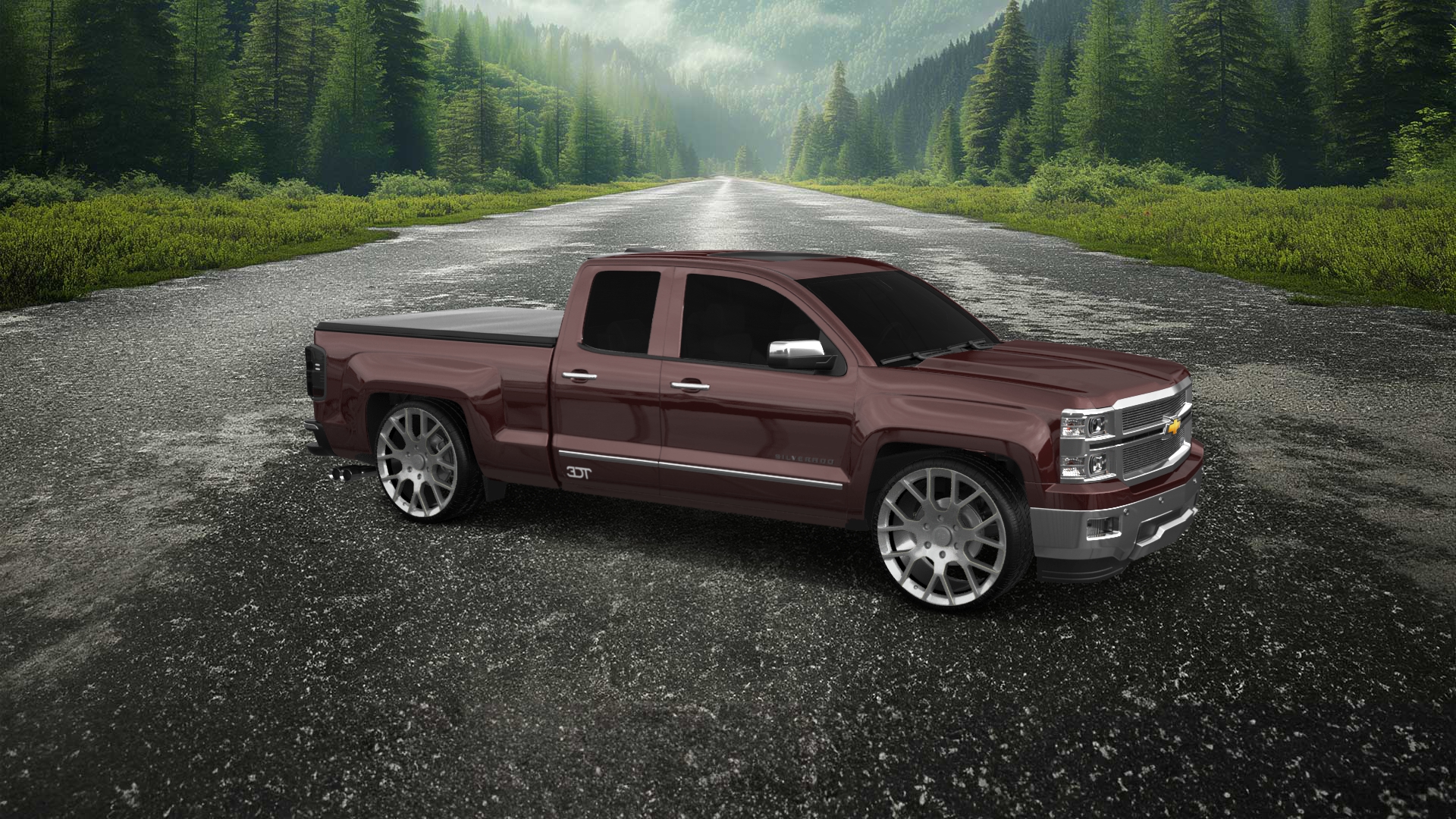 Chevrolet Silverado 1500 6.5 ft box 4 Door pickup truck 2014
