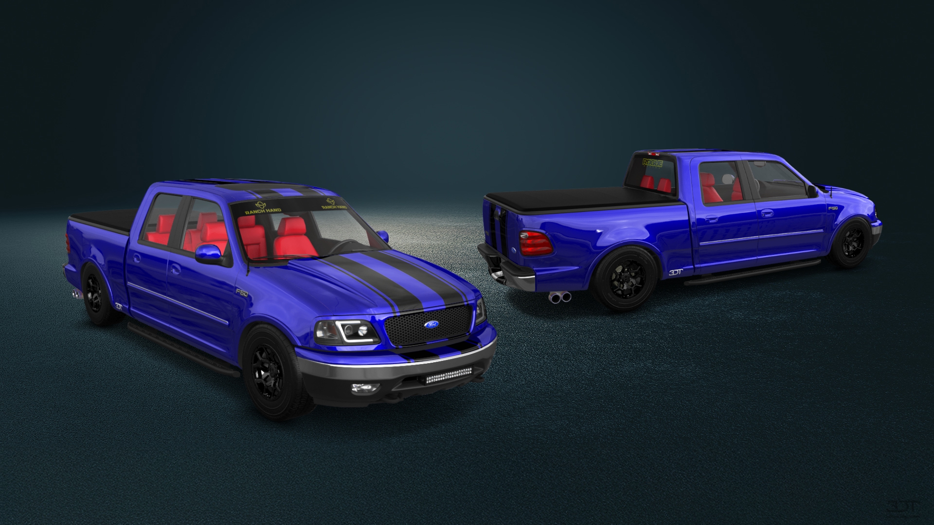 Ford F-150 SuperCrew 4 Door pickup truck 1997