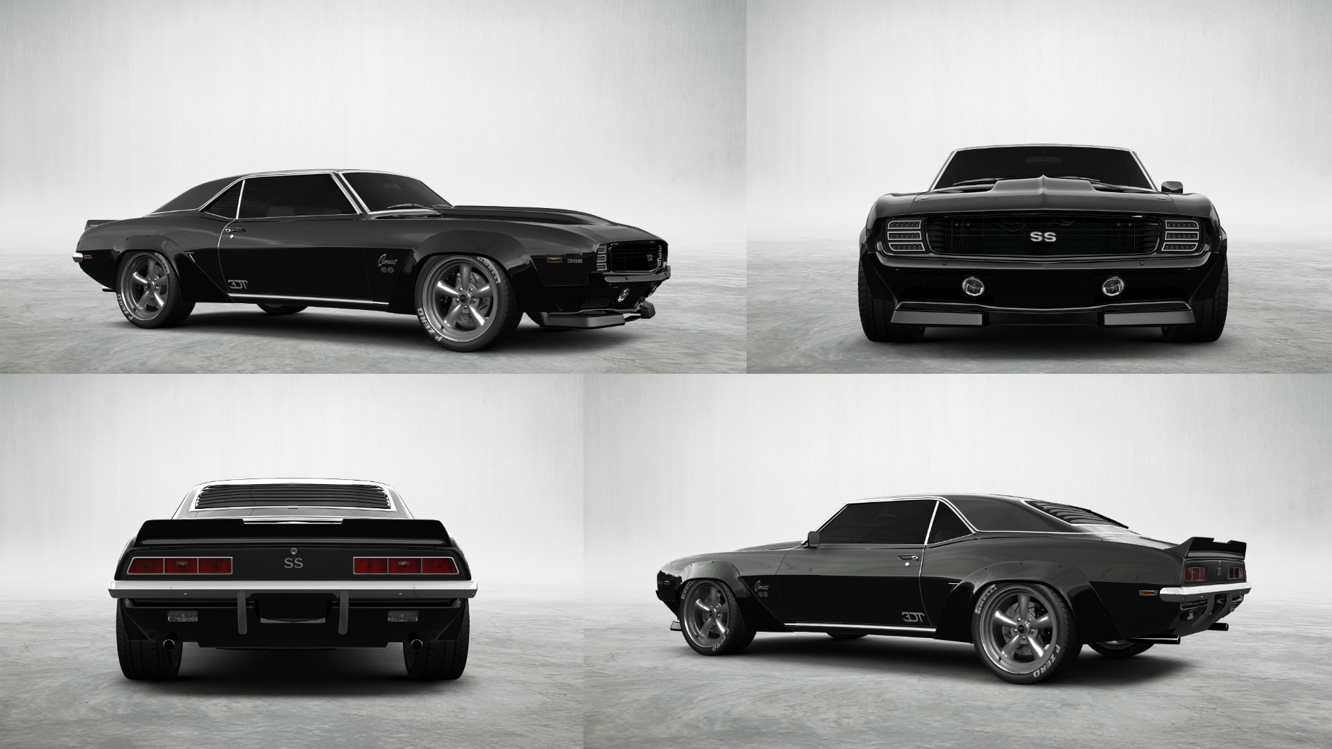Chevrolet Camaro SS 2 Door Hardtop 1969 tuning
