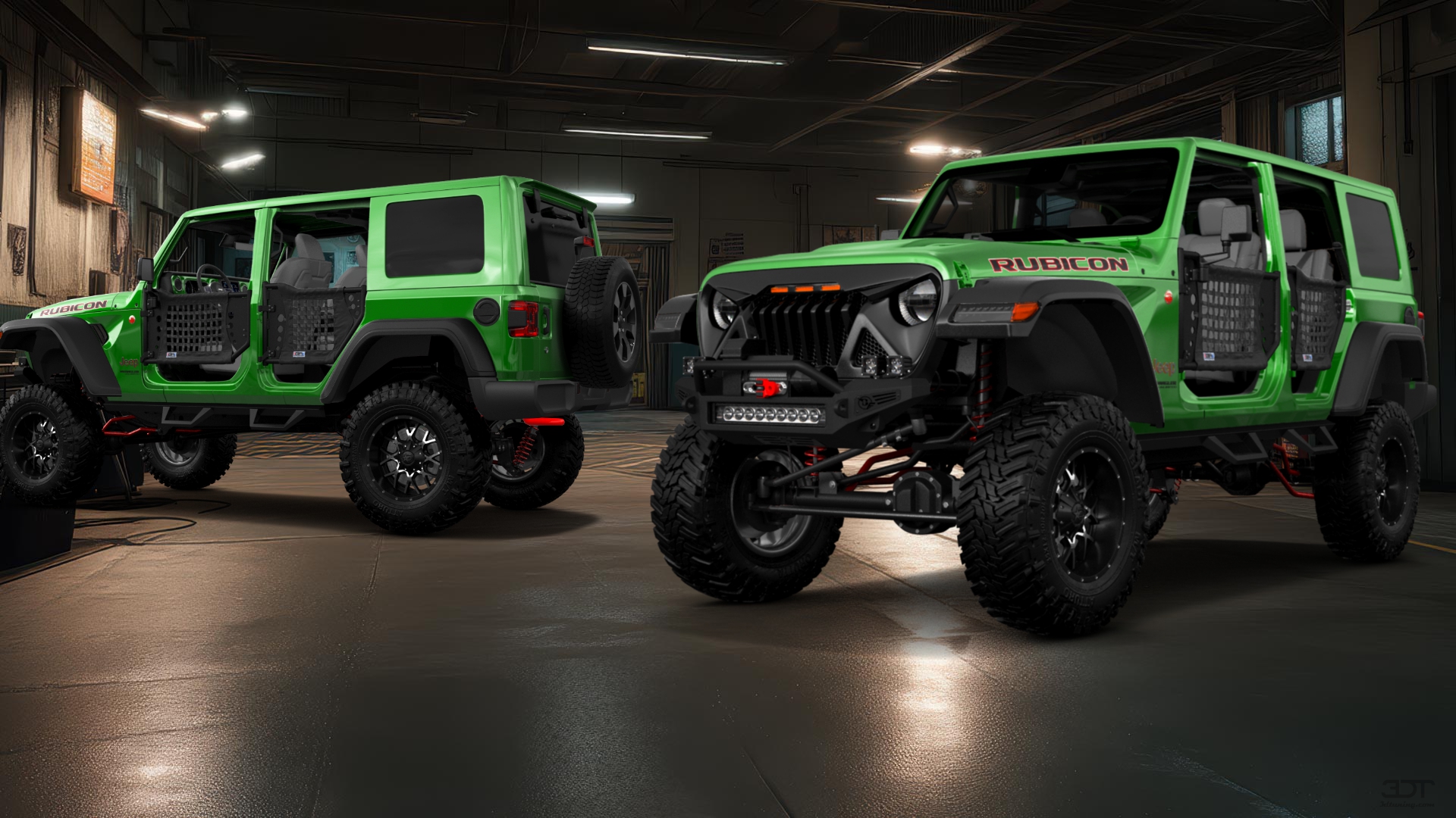 Jeep Wrangler Rubicon JL 4 Door SUV 2017 tuning