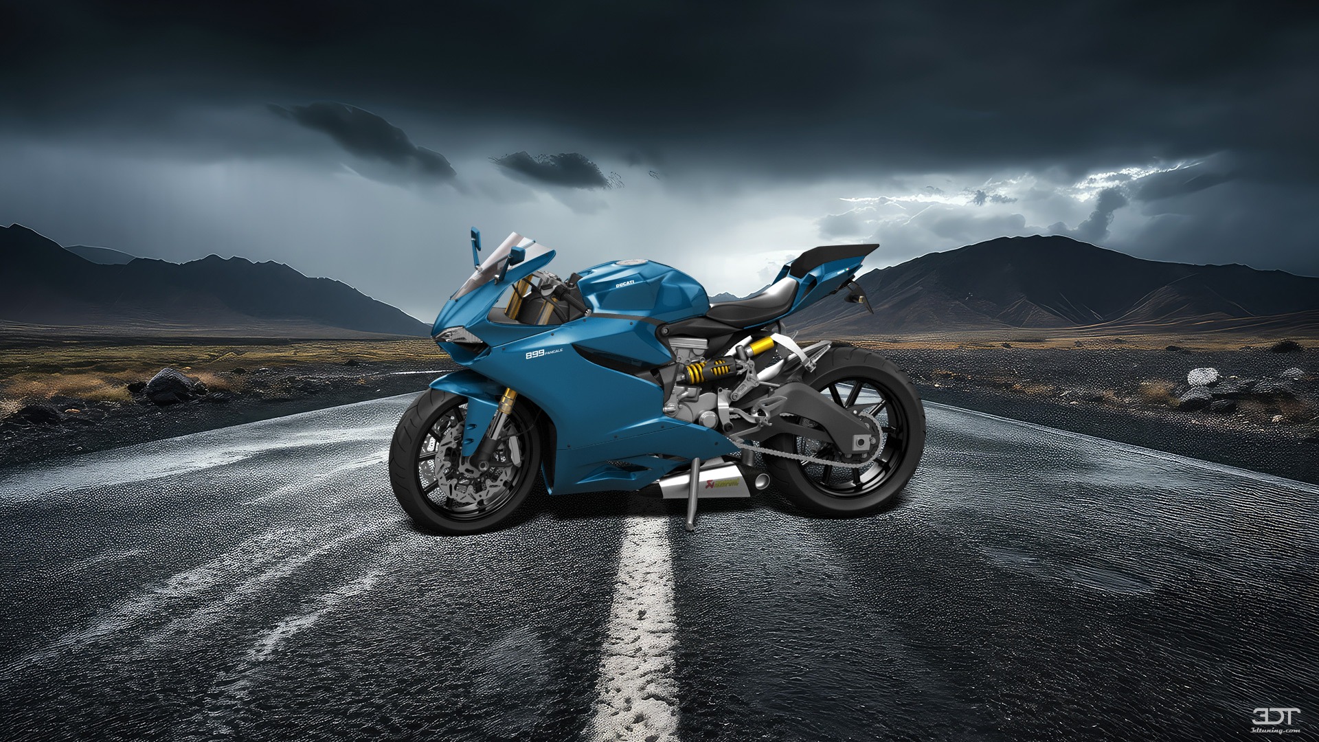 Ducati 899 Panigale Sport Bike 2015
