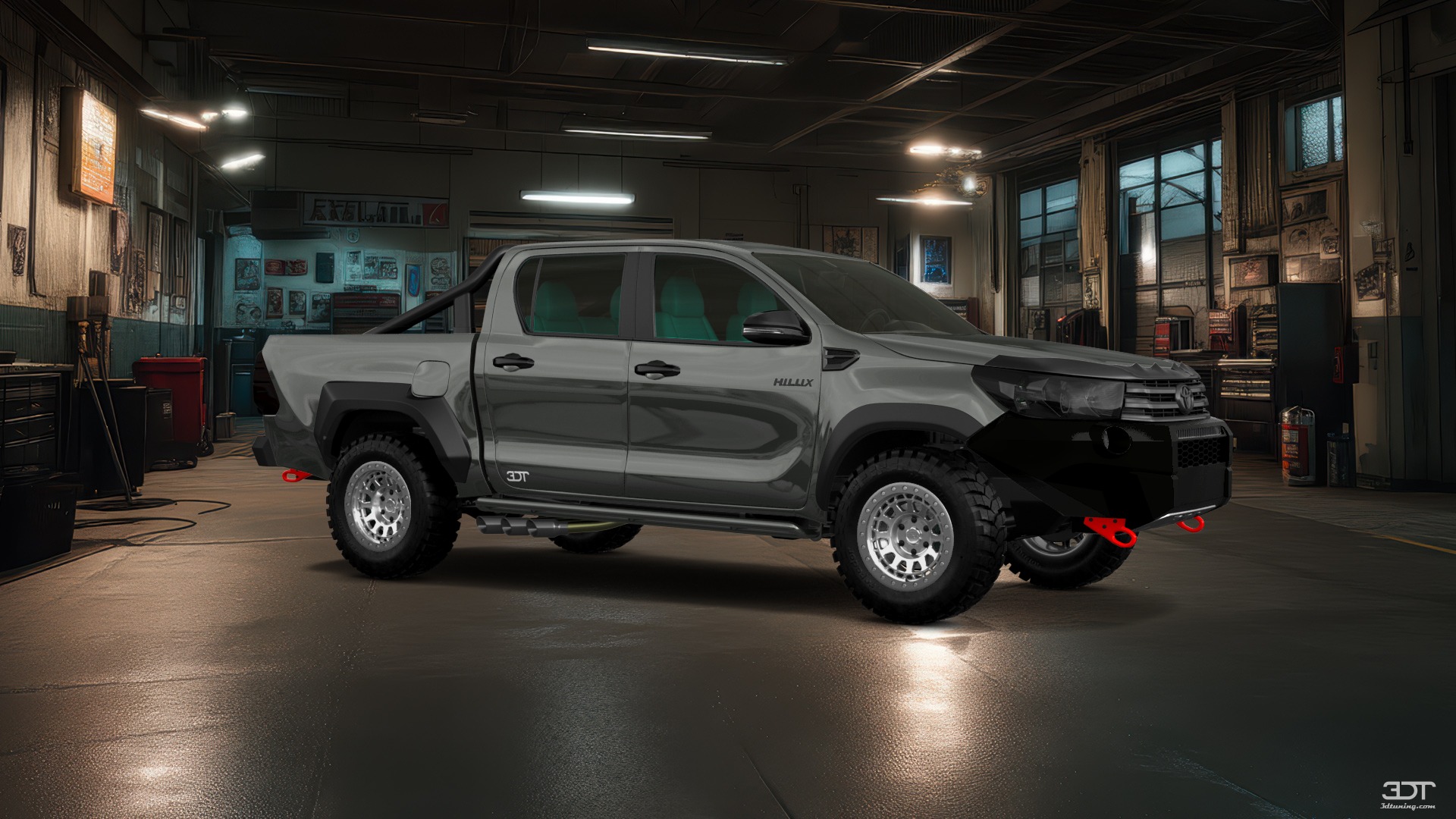 Tuning Toyota Hilux Double Cab 4 Door pickup truck 2015