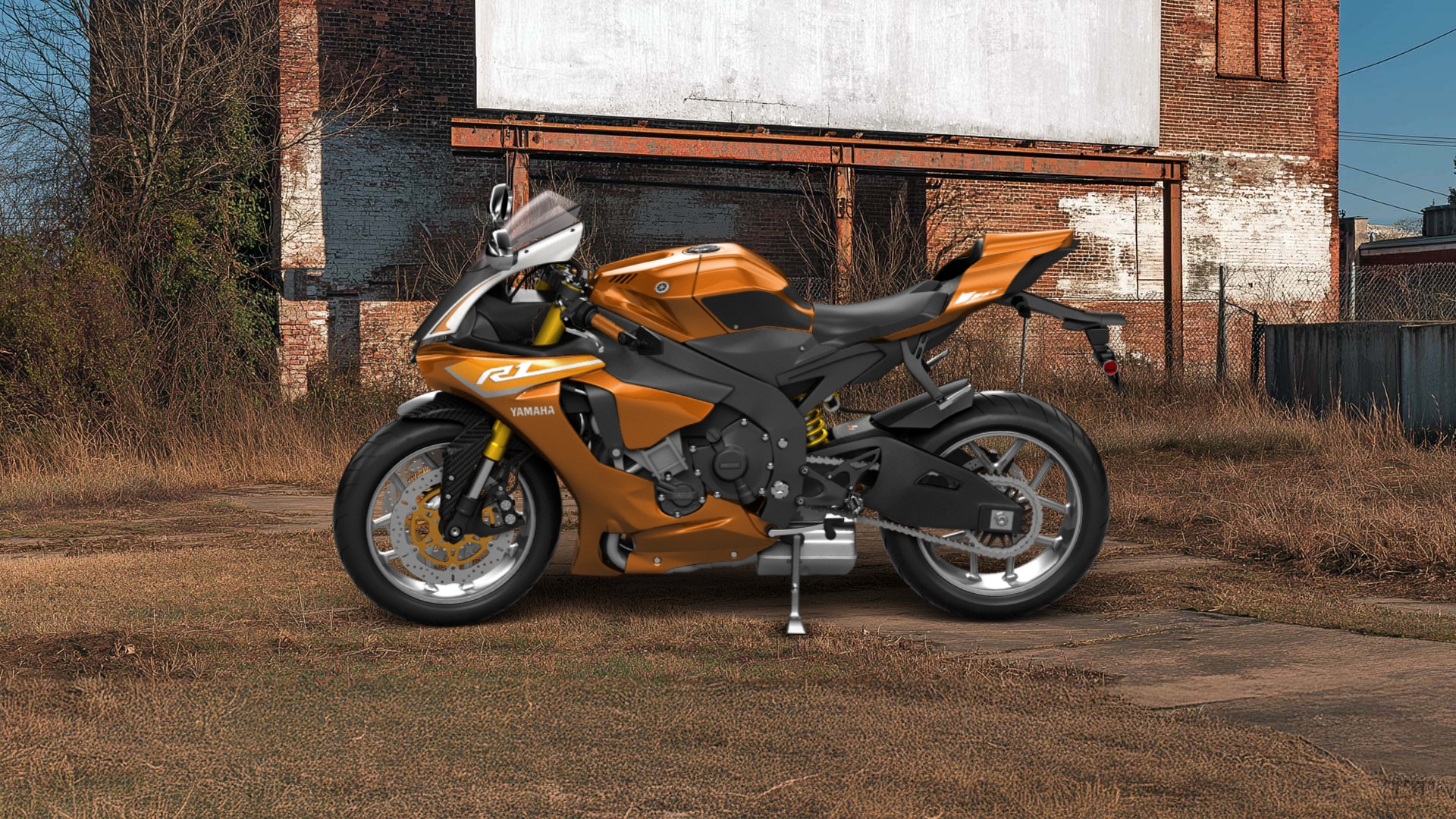 Yamaha YZF R1 Sport Bike 2015 tuning