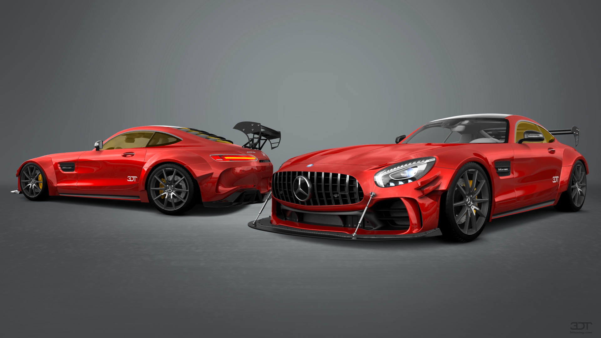 Mercedes AMG GT 2 door fastback coupe 2015 tuning