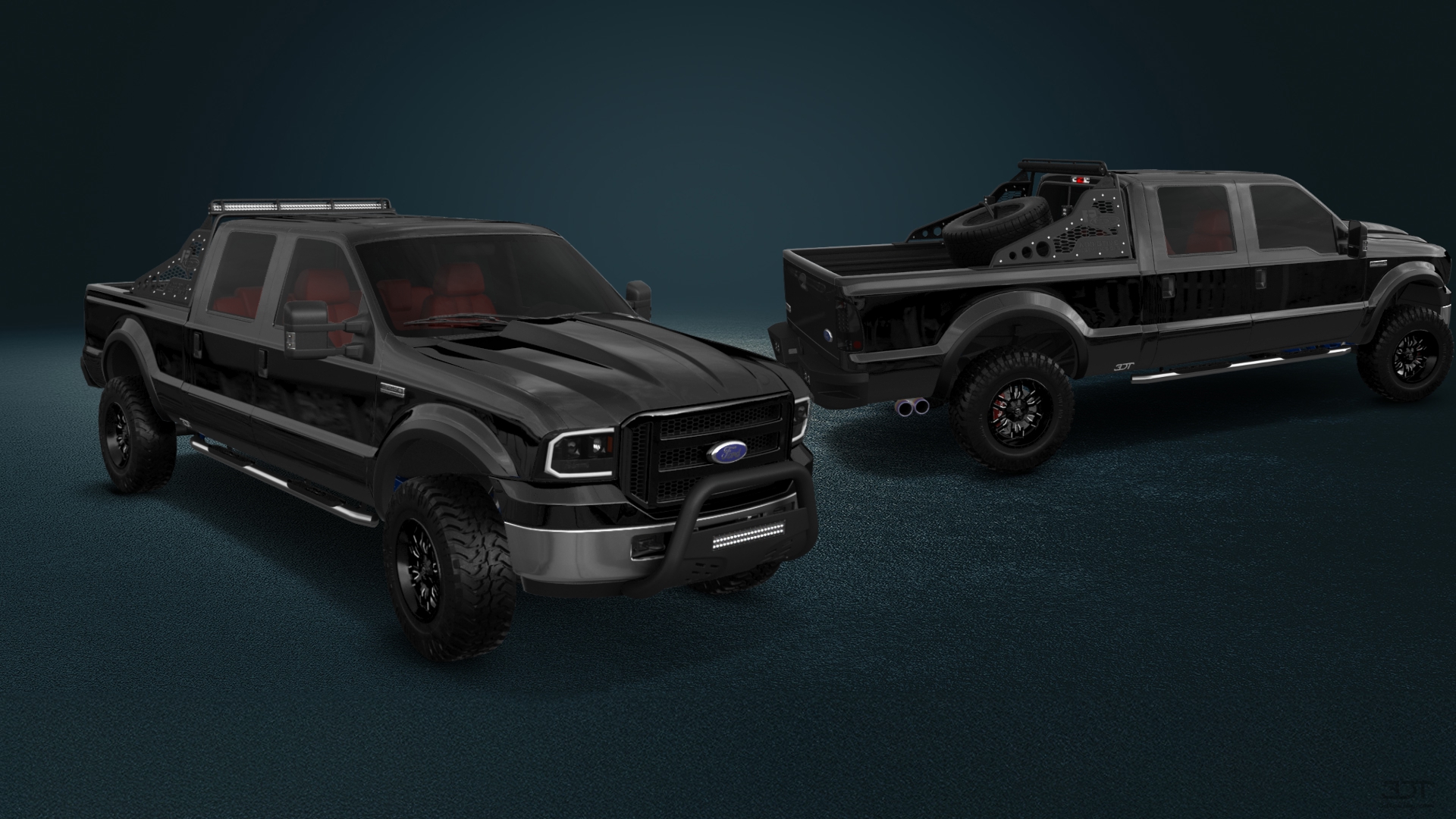 Ford F-250 Crew Cab 4 Door pickup truck 1999 tuning