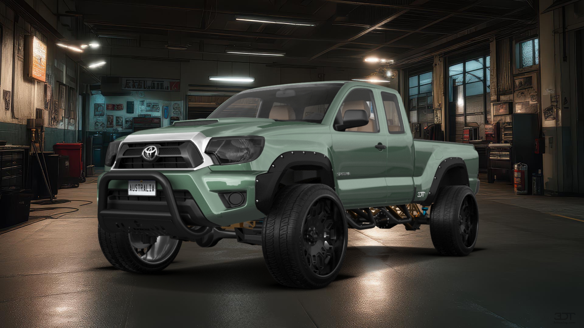 Toyota Tacoma Access Cab 6.2 ft box Pickup Truck 2012 tuning