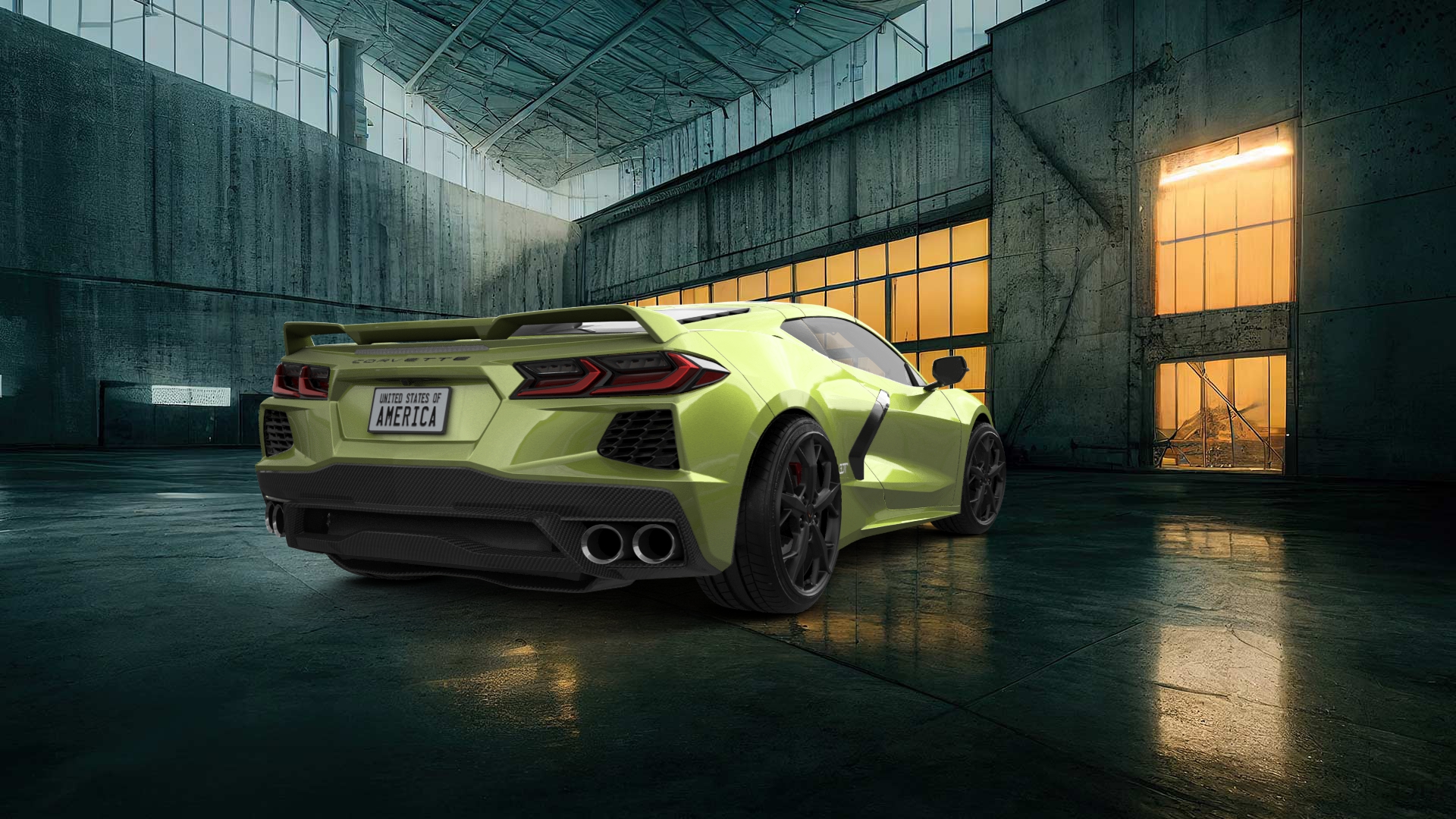 Chevrolet Corvette 2 door targa top 2020 tuning