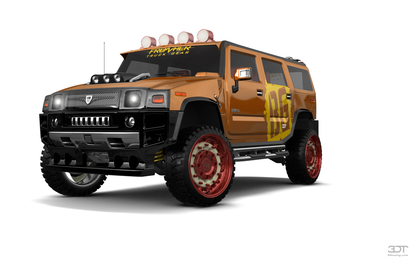 Tuning Hummer H2 5 Door SUV 2003