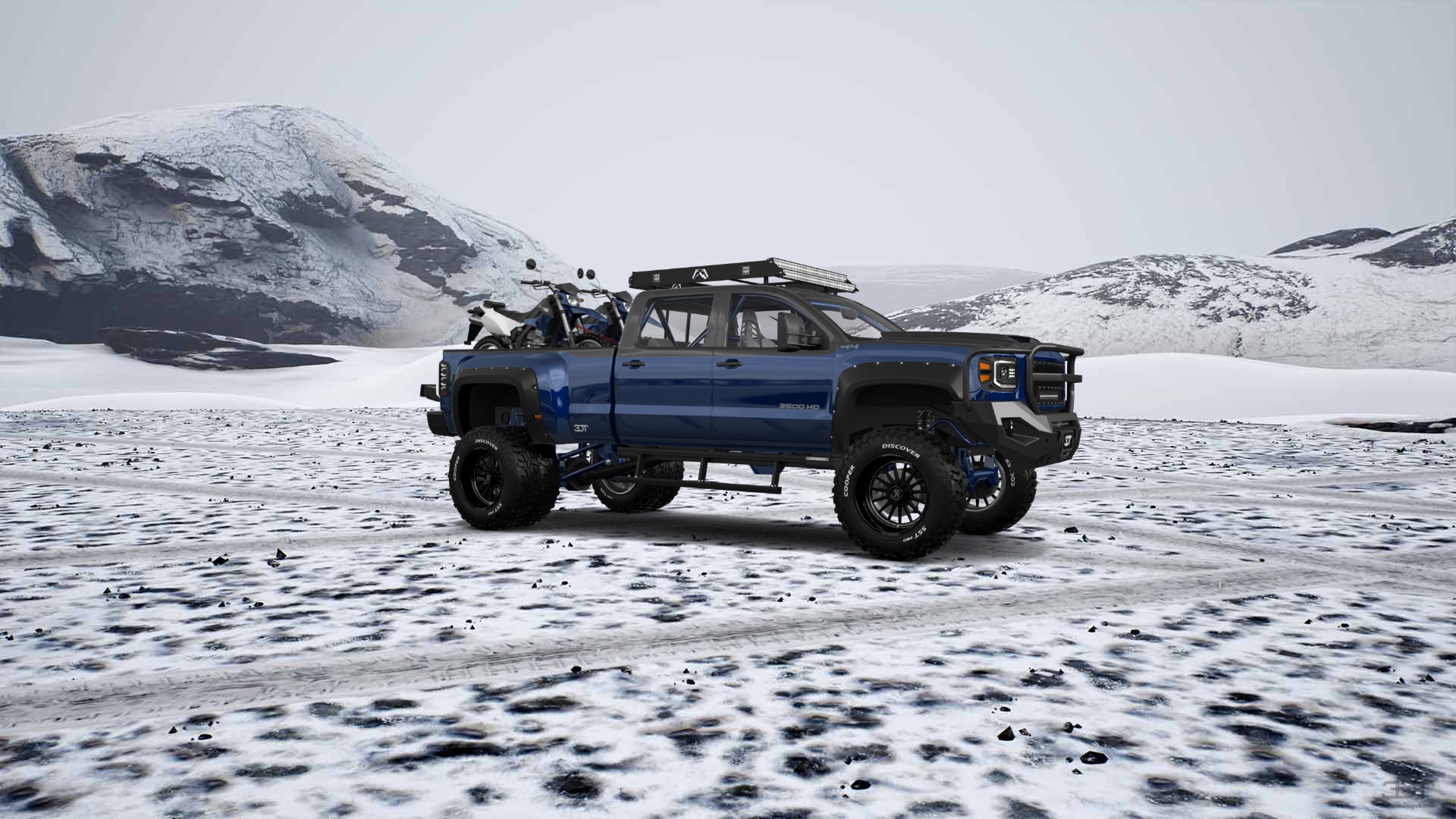 GMC Sierra 3500 HD Crew Cab 4 Door pickup truck 2015