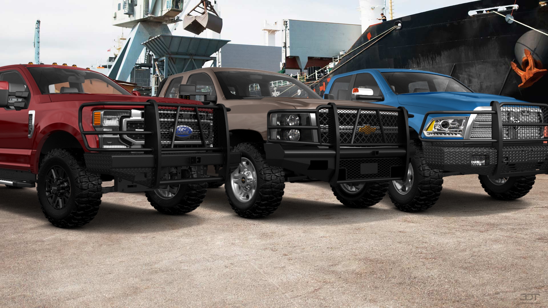 Ford F-250 4 Door pickup truck 2021 tuning