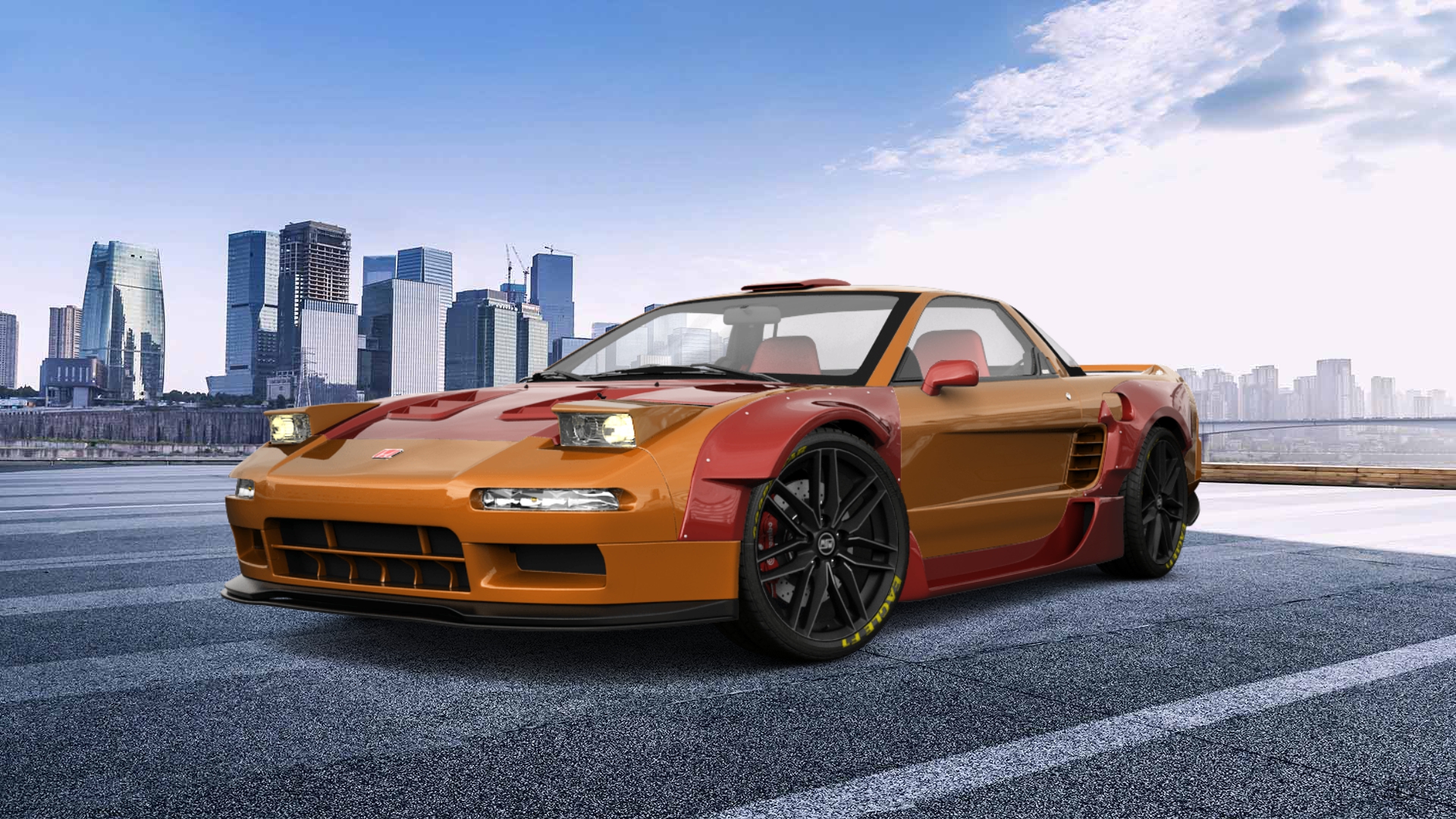 Honda NSX 2 Door Coupe 1990 tuning