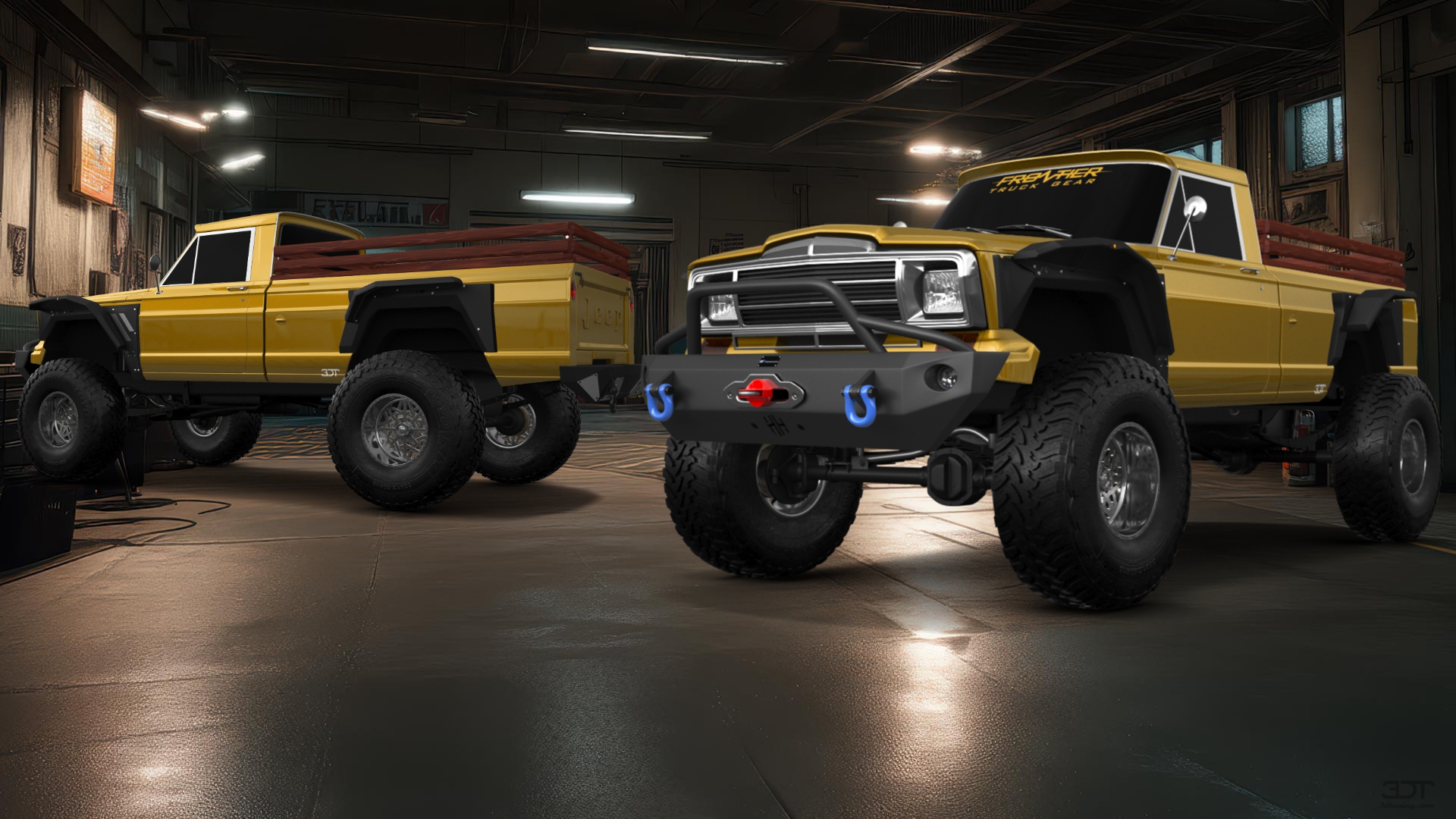 Jeep Gladiator SJ 2 Door pickup truck 1988 tuning