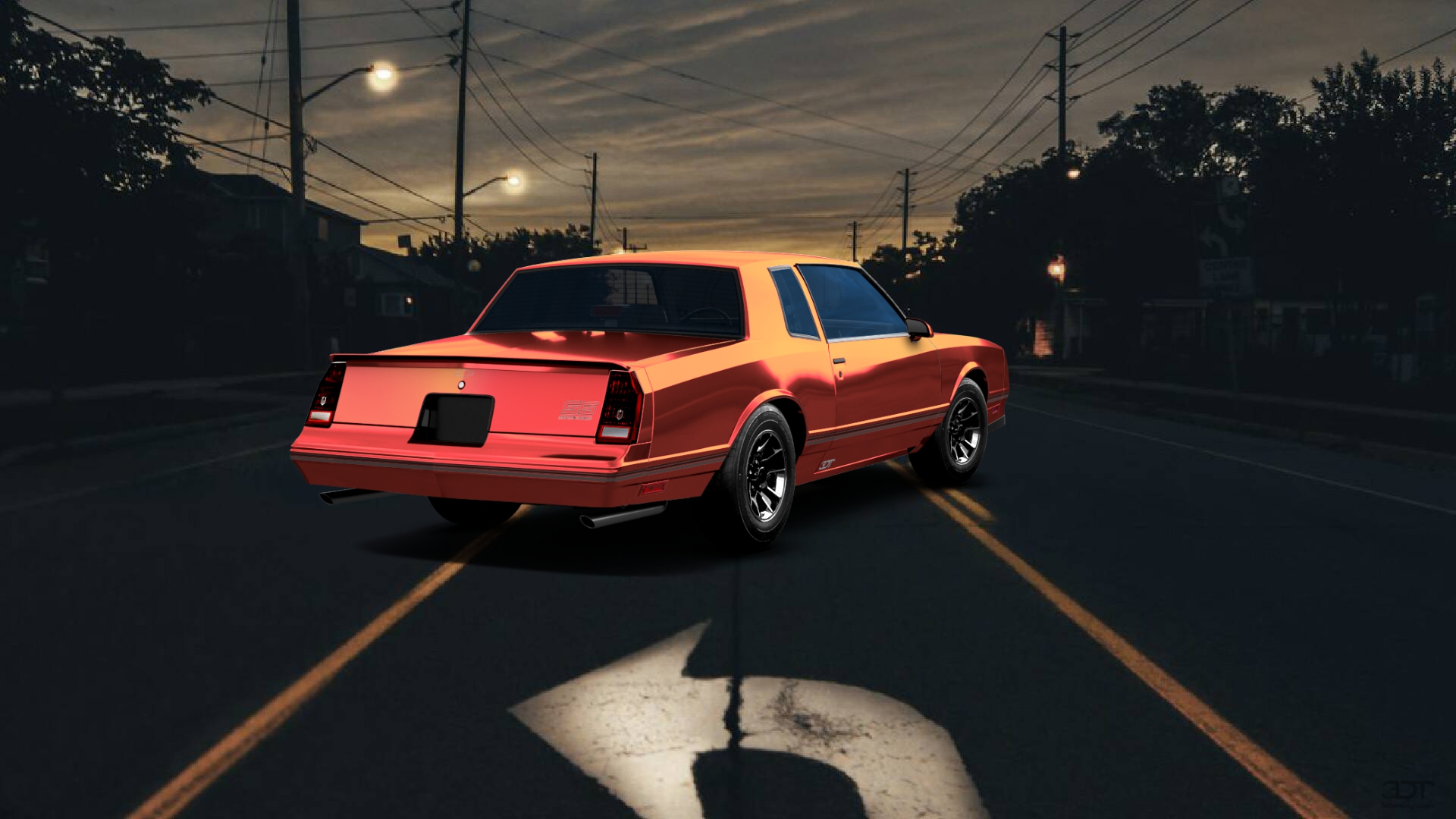 Chevrolet Monte Carlo 2 Door Coupe 1986