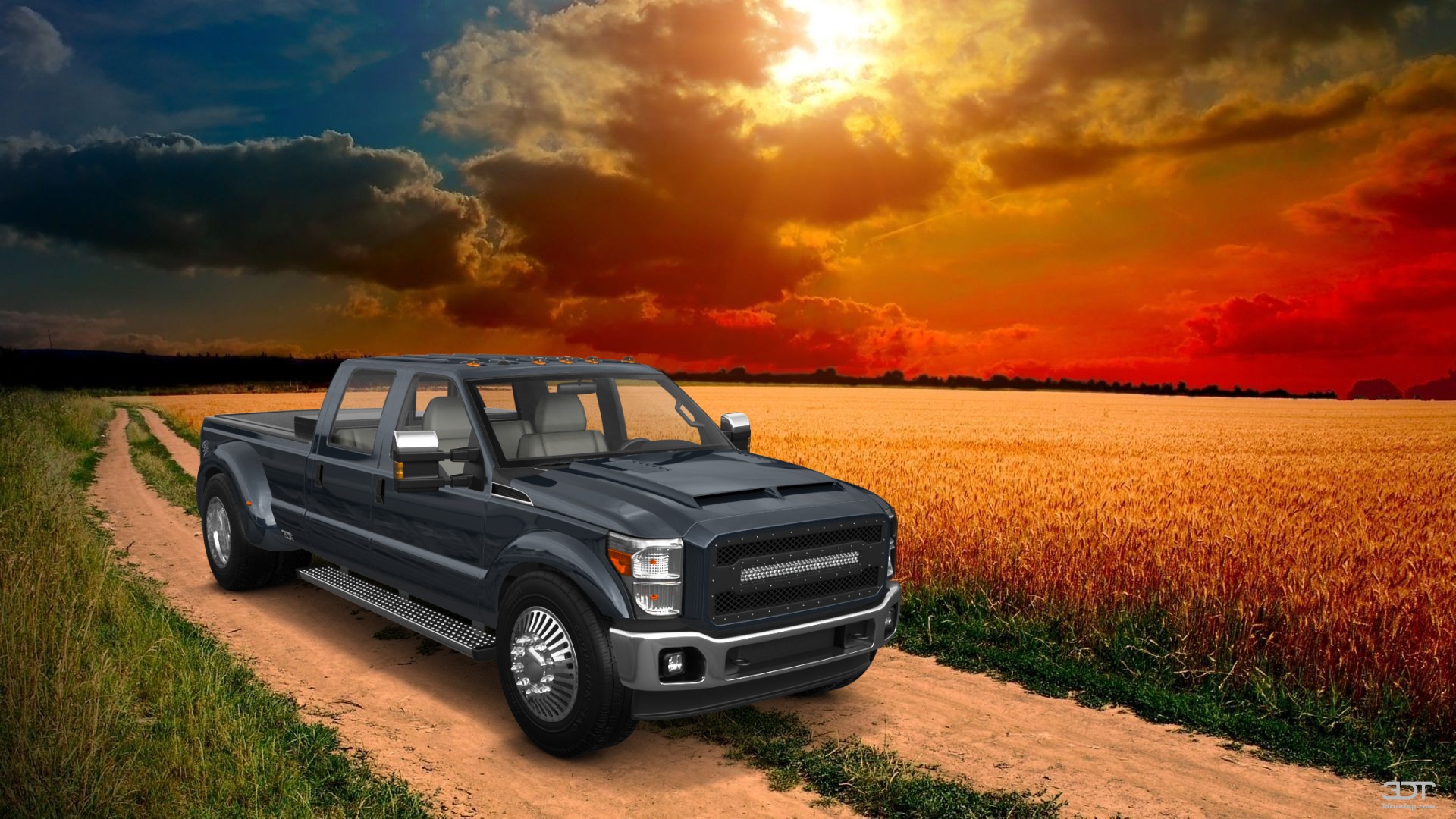Ford F-350 DRW 4 Door pickup truck 2013 tuning