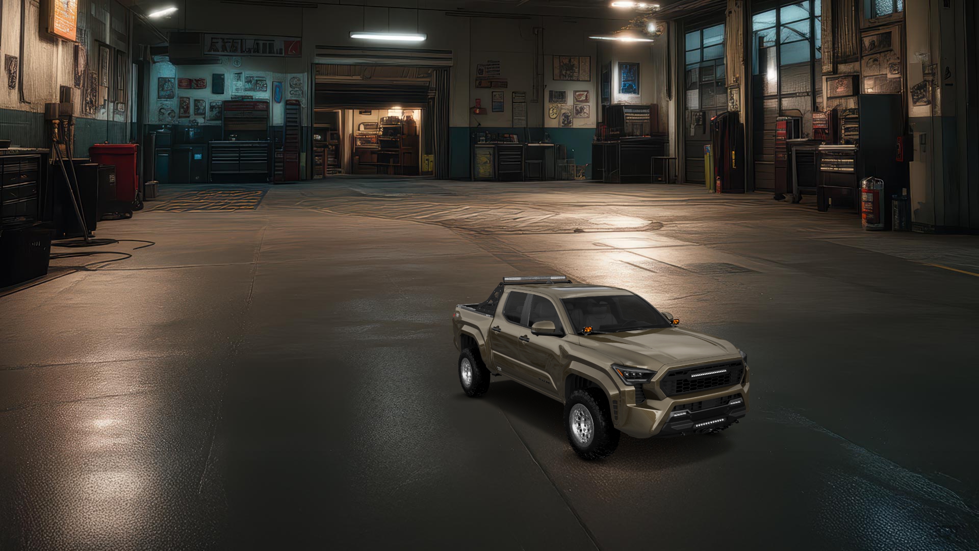 Toyota Tacoma Crew Cab 4 Door pickup truck 2024 tuning