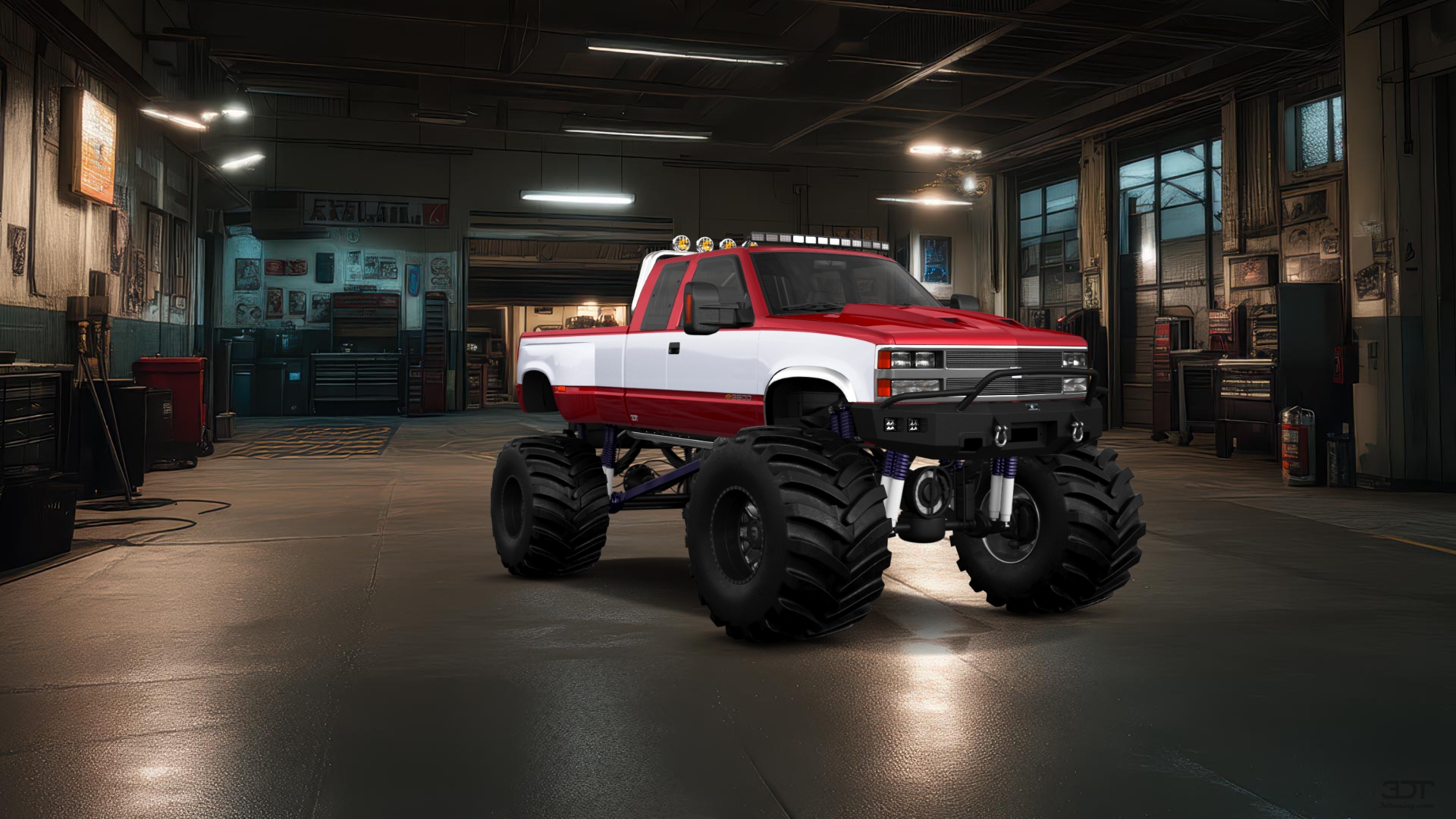 Chevrolet K3500 Extended Cab Pickup Truck 1988 tuning