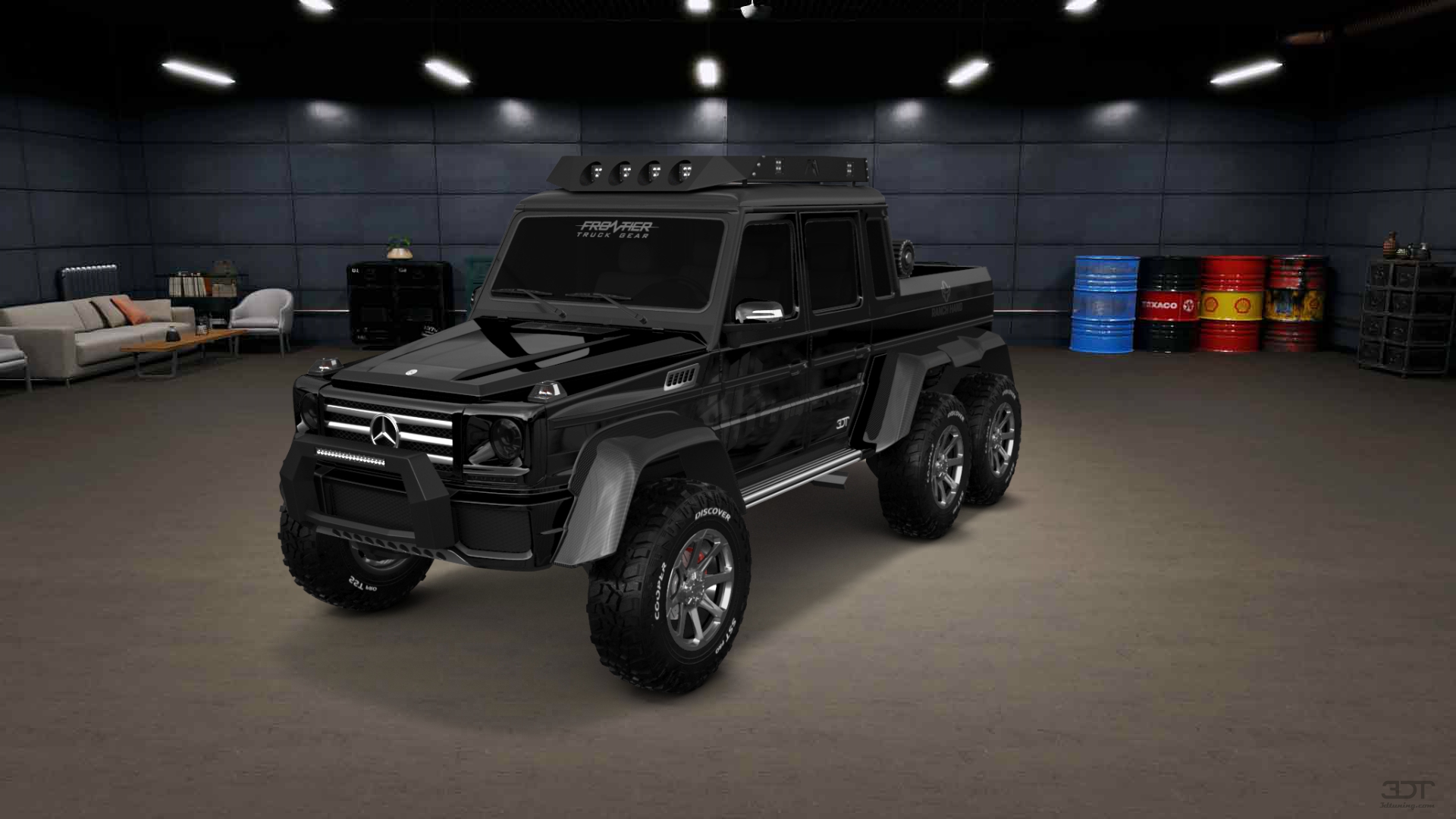 Mercedes G 63 AMG 6x6 4 Door pickup truck 2013