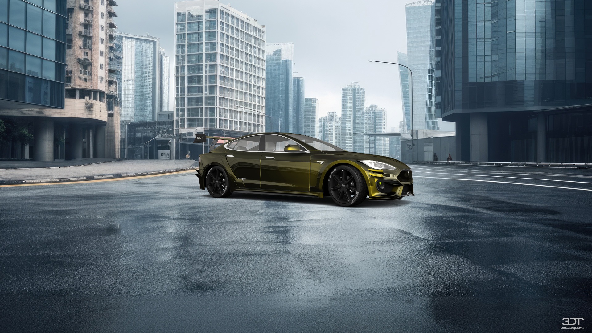 Tesla Model S 5 Door Liftback 2013 tuning