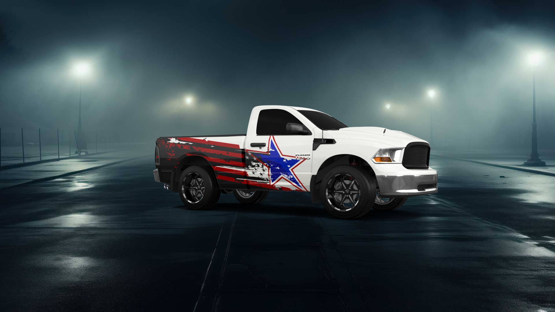 Dodge Ram 1500 6.4' box Regular Cab 2 Door pickup truck 2009