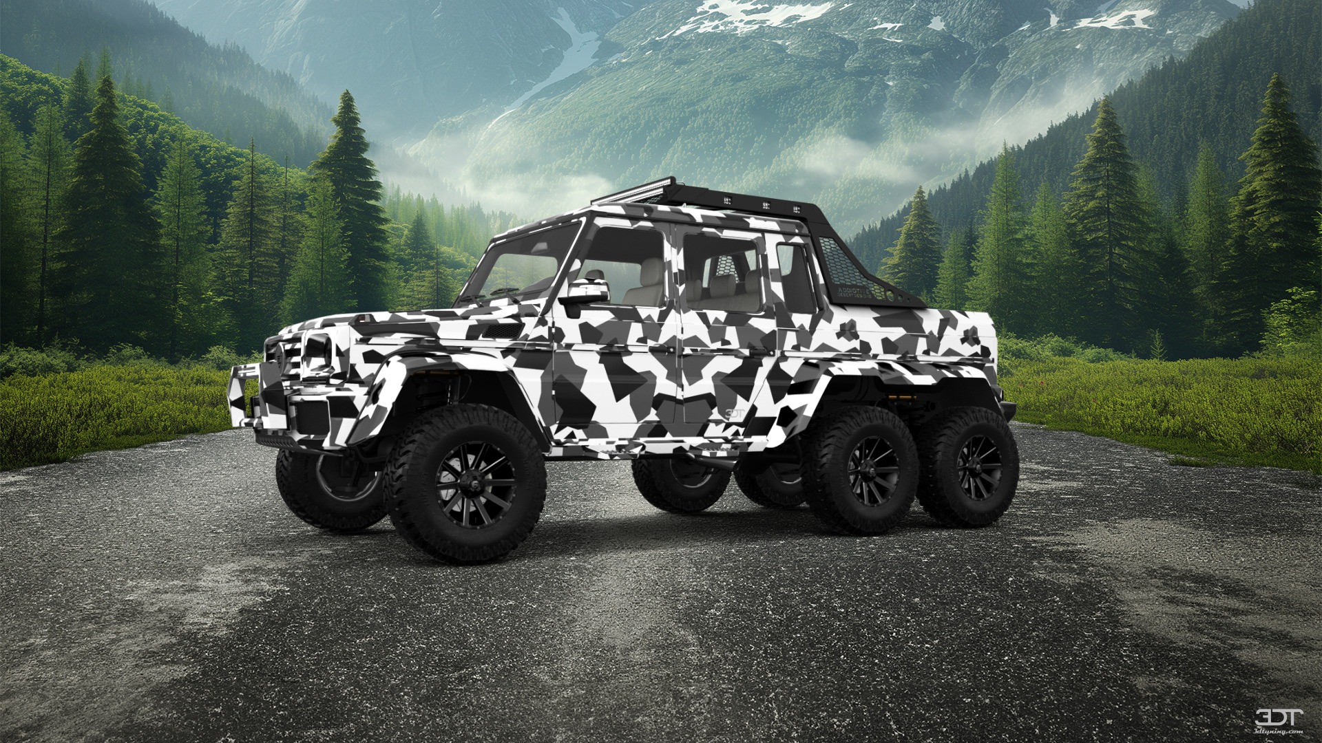 Mercedes G 63 AMG 6x6 4 Door pickup truck 2013