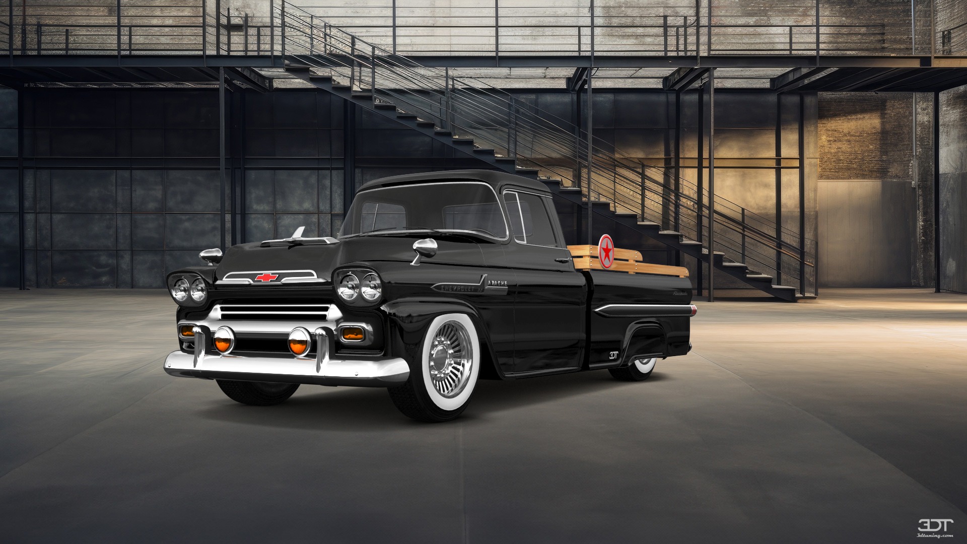 Chevrolet Apache 2 Door pickup truck 1958 tuning