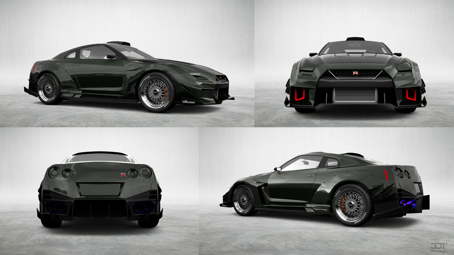 Nissan GT-R 2 Door Coupe 2010 tuning