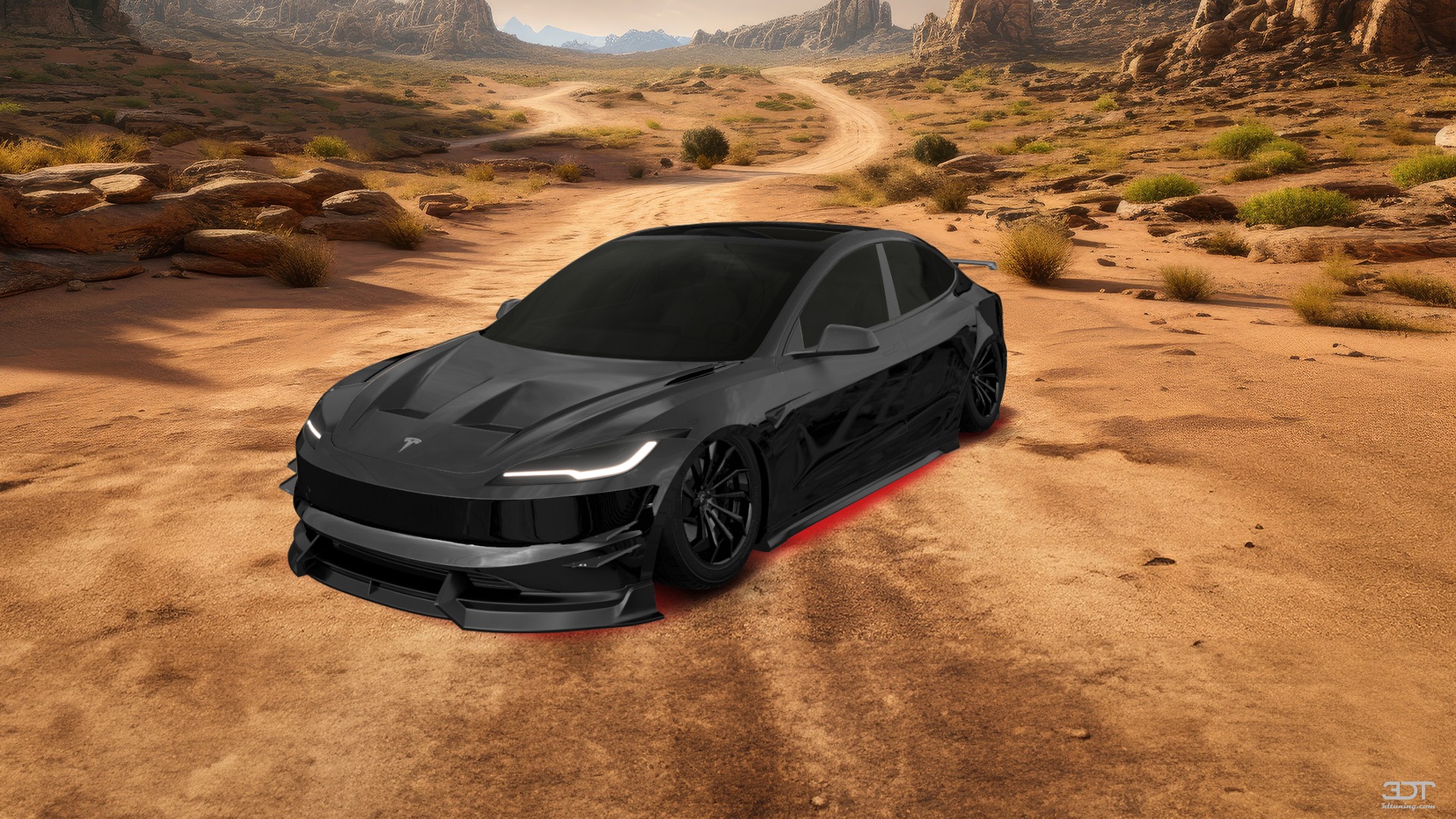 Tesla Model 3 4 Door Saloon 2023 tuning