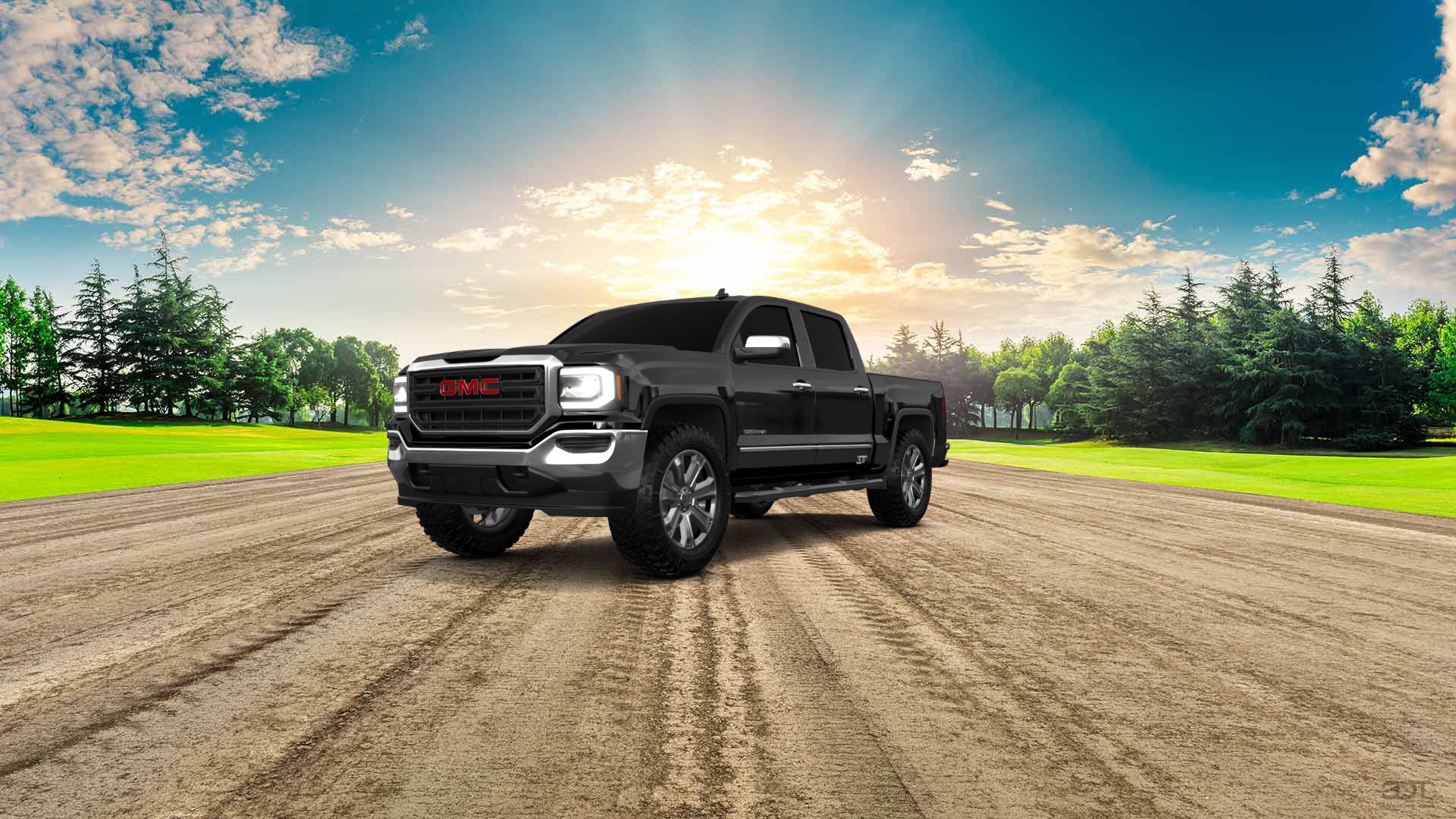 GMC Sierra 1500 Crew Cab 4 Door pickup truck 2016 tuning
